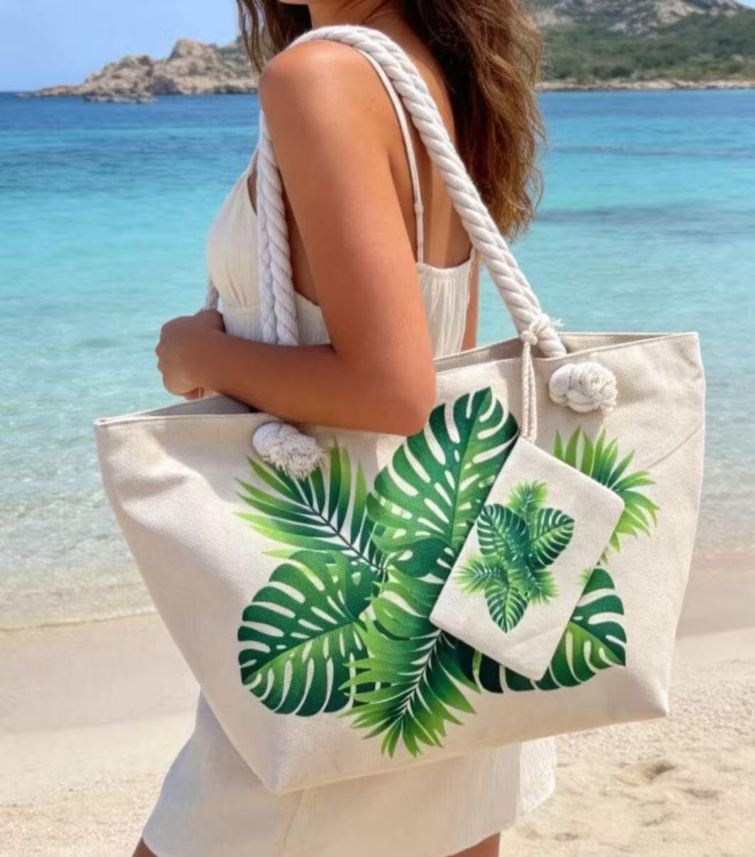 Mayorista JERRY.AMY - Bolso de playa con pequeño monedero Dimensiones 38*58