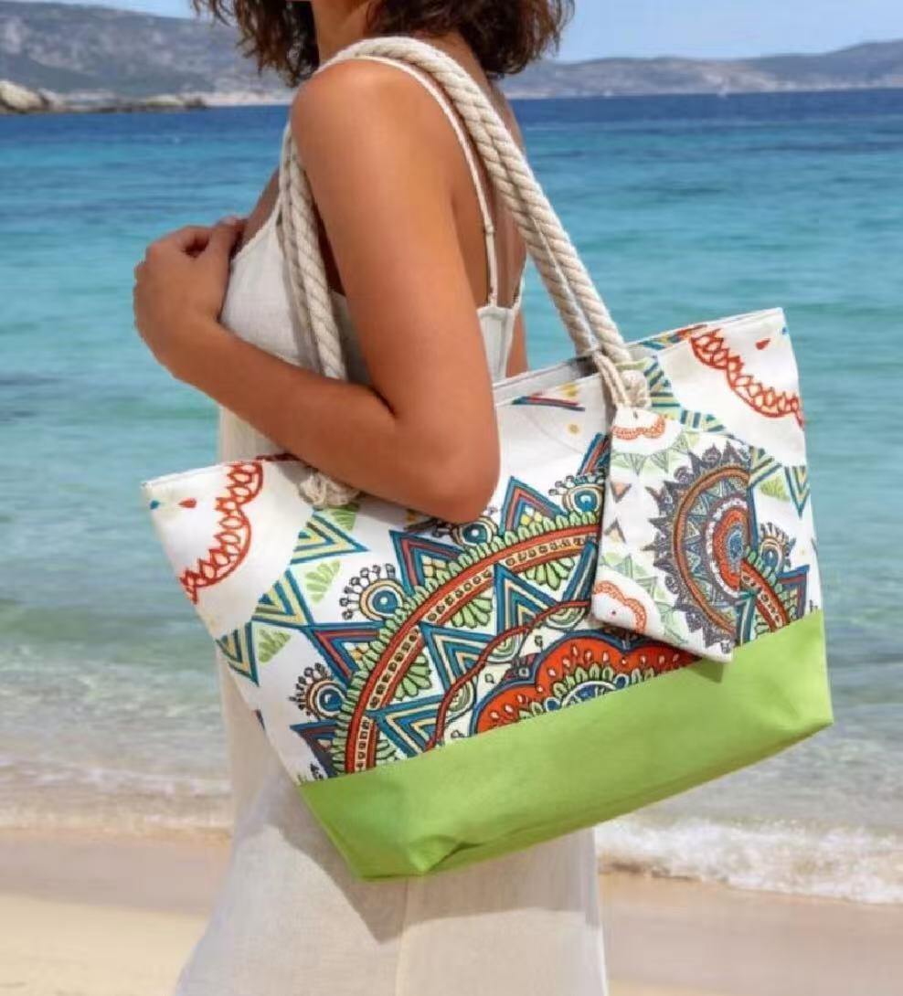Mayorista JERRY.AMY - Bolso de playa con pequeño monedero Dimensiones 38*58