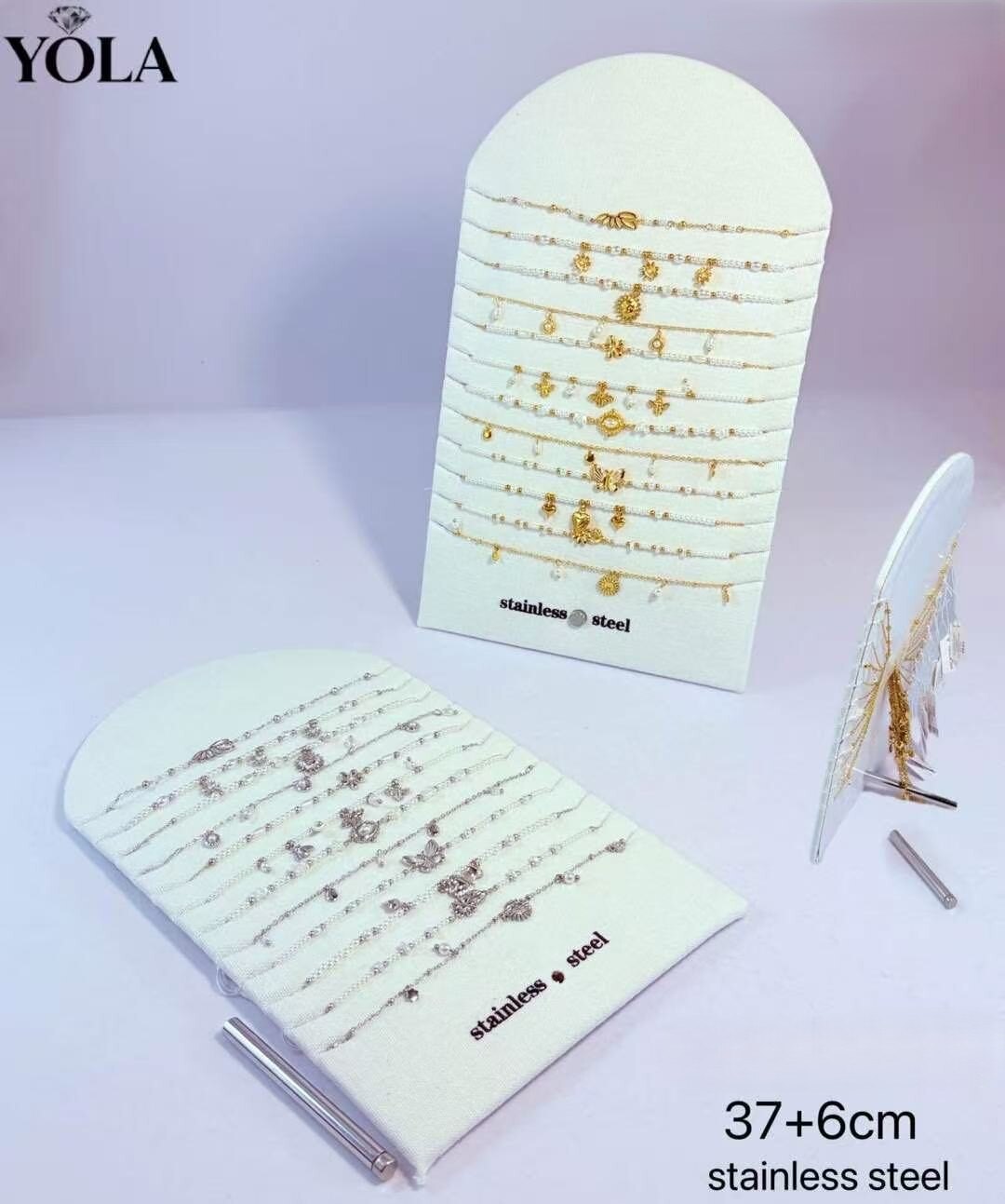 Wholesaler JESSICA - STEEL BRACELET SET