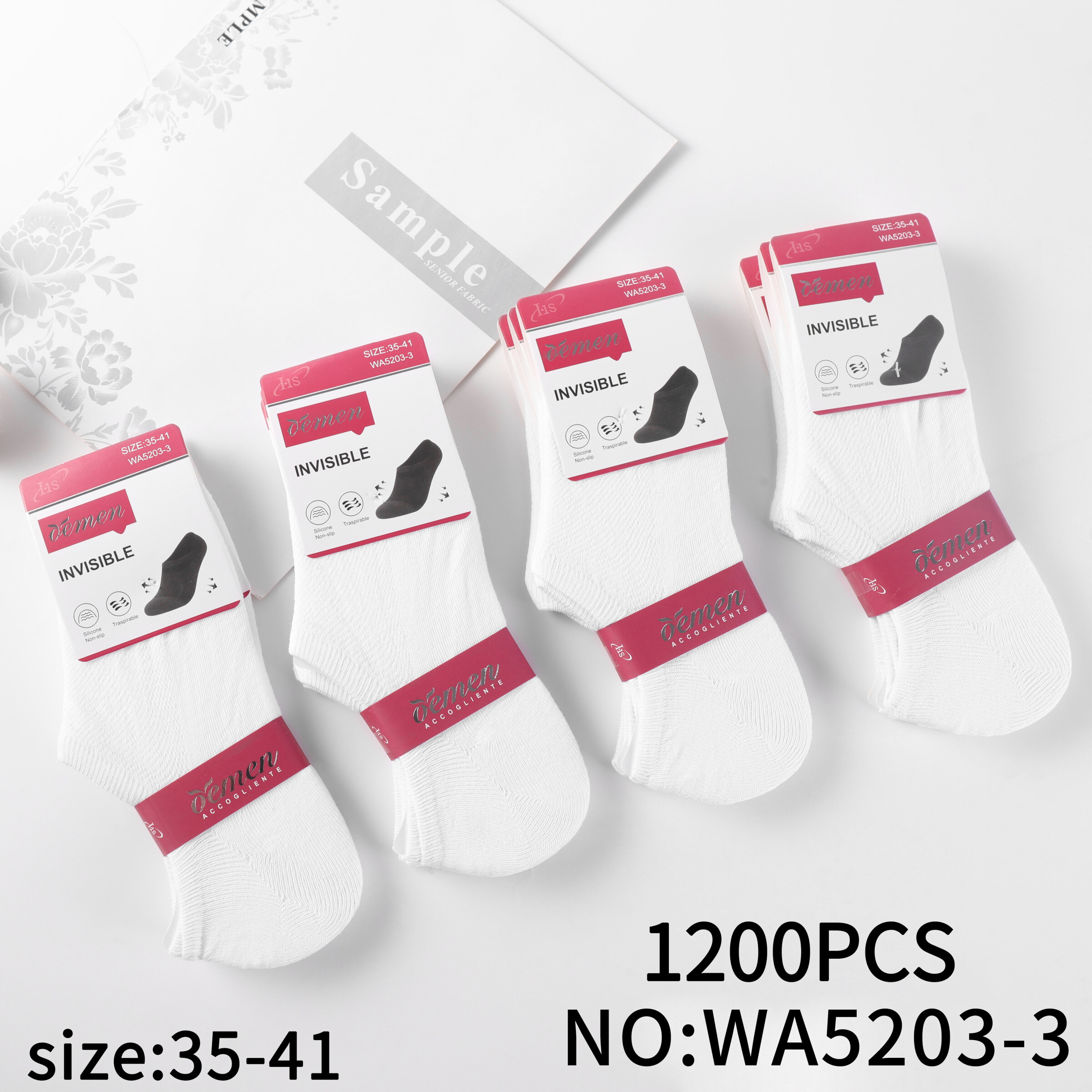 Grossiste JESSYLIA - Chaussette femme invisible