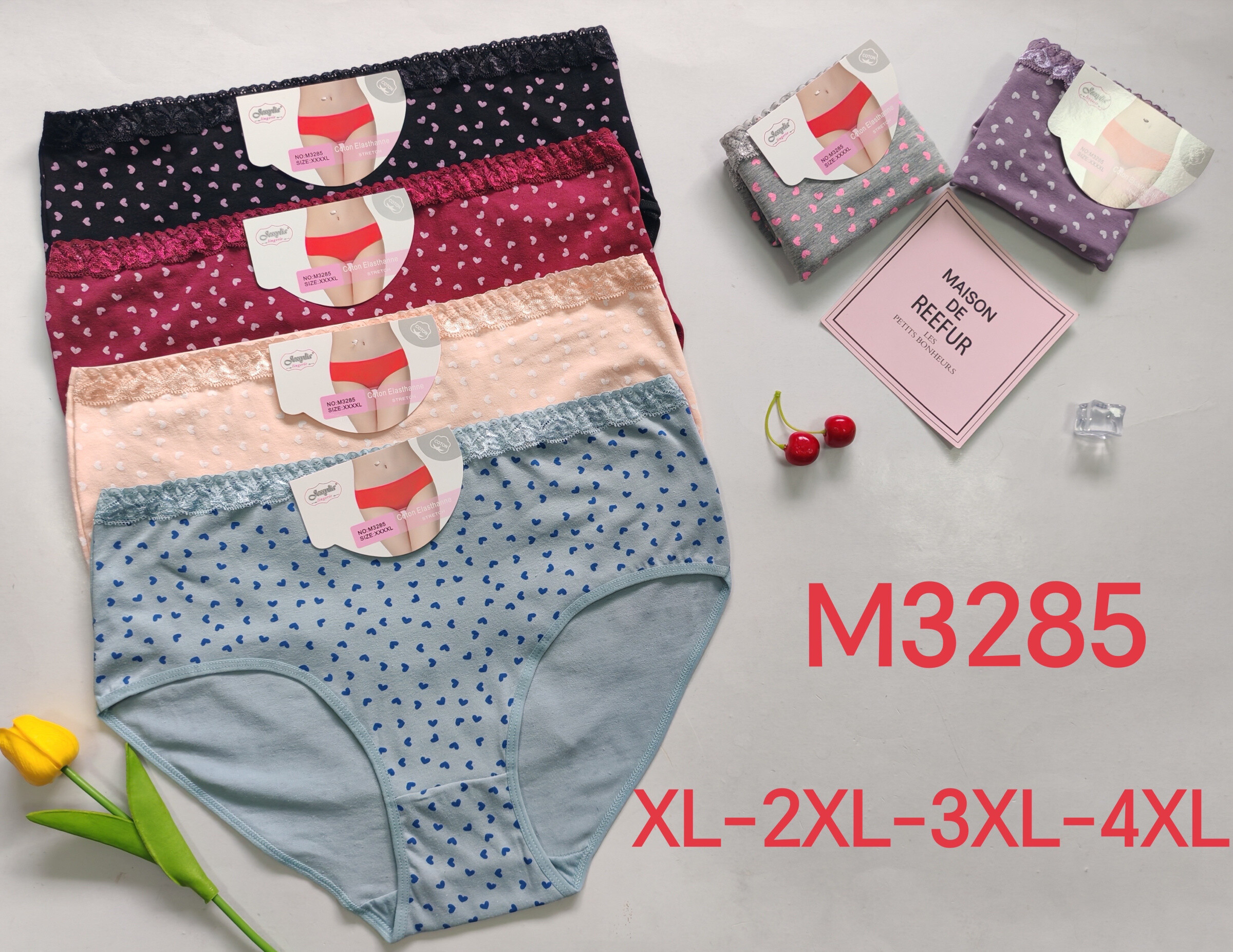 Großhändler JESSYLIA - Große Baumwollunterhose