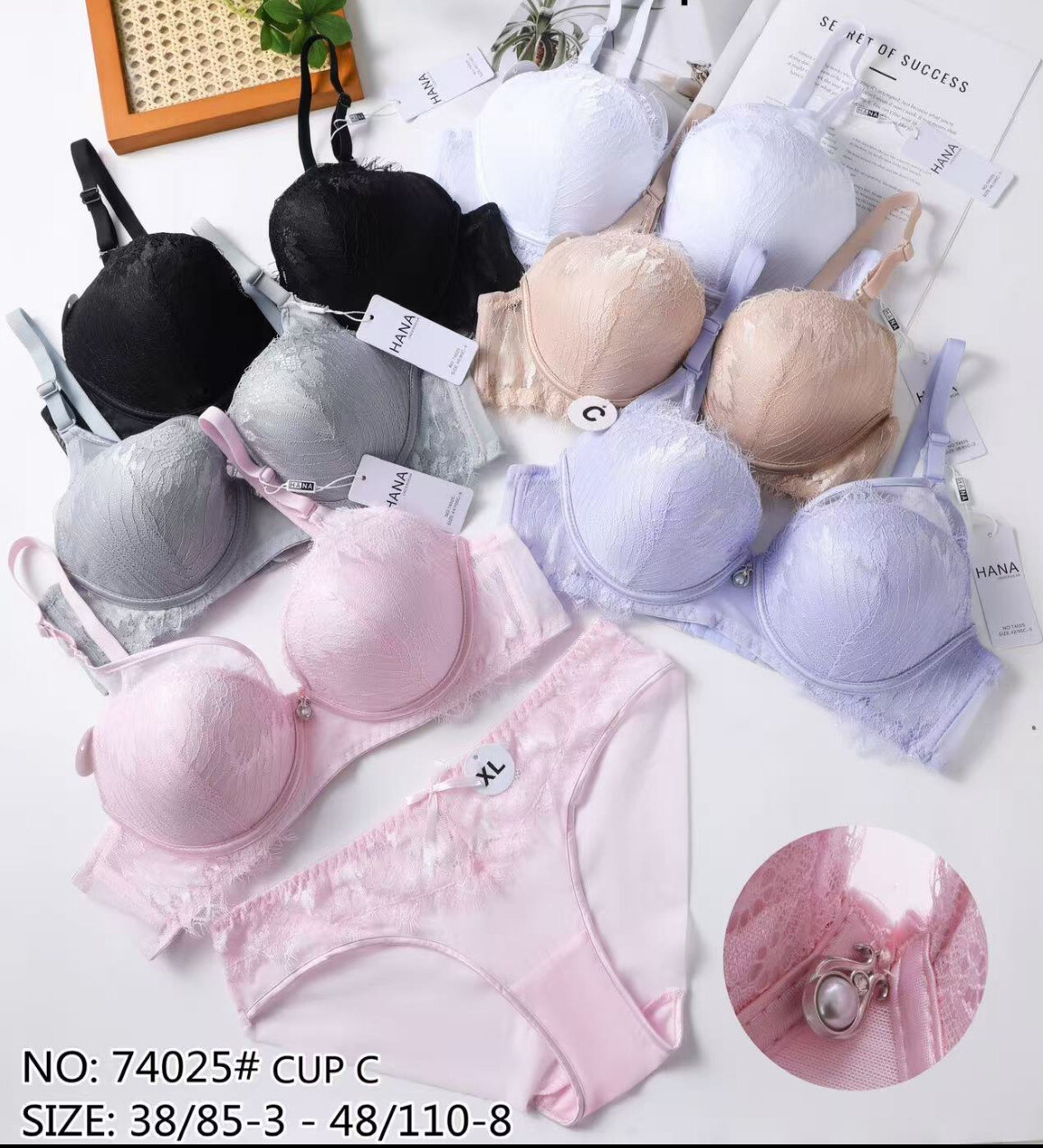 Grossista JESSYLIA - Il set reggiseno