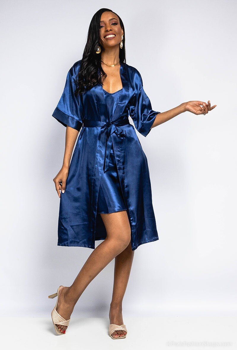 Großhändler JESSYLIA - Das Satin-Negligé-Set