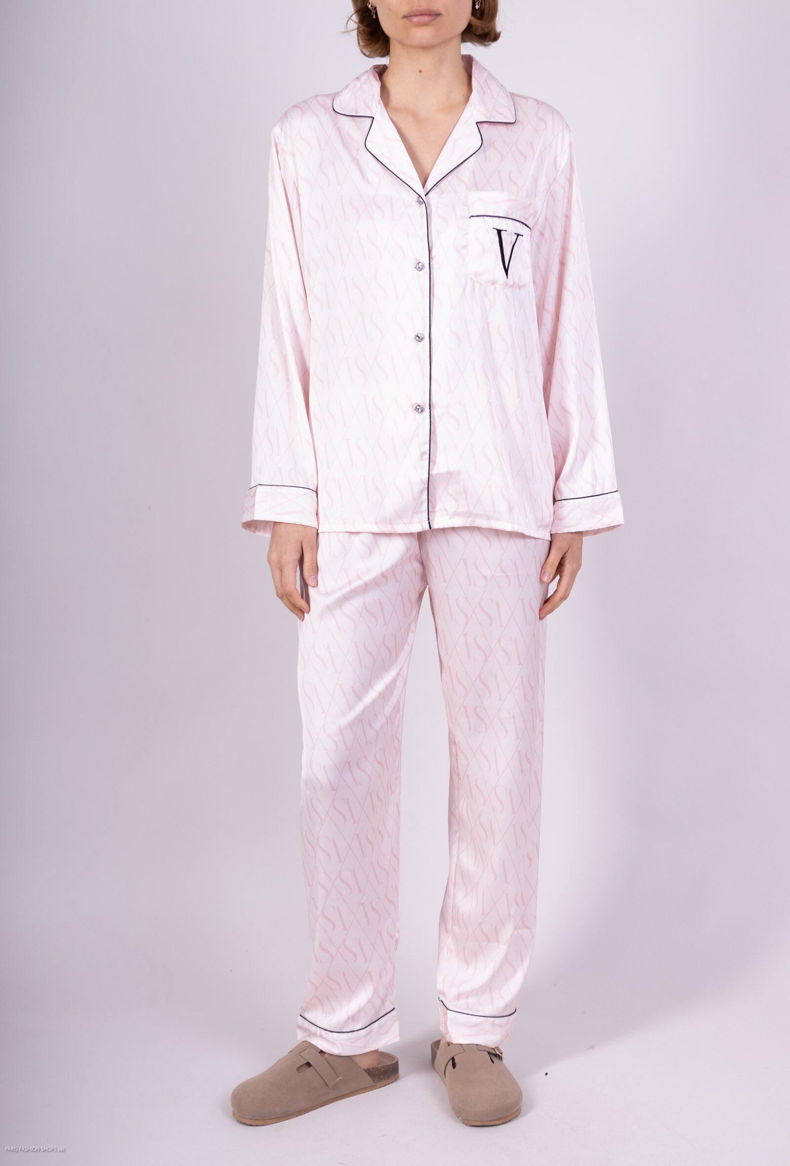 Grossiste JESSYLIA - Pyjama en satin