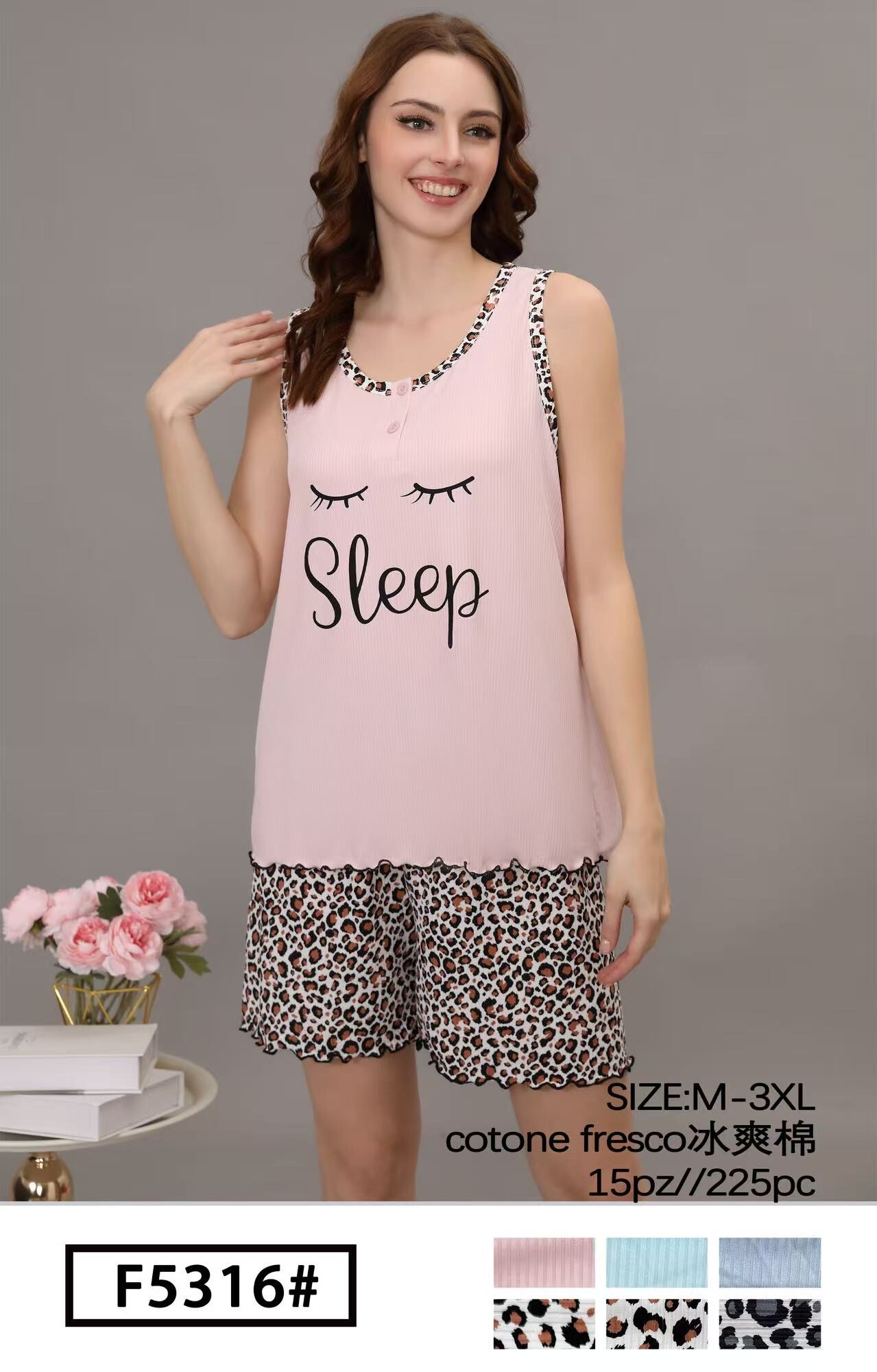 Grossiste JESSYLIA - Pyjama coton