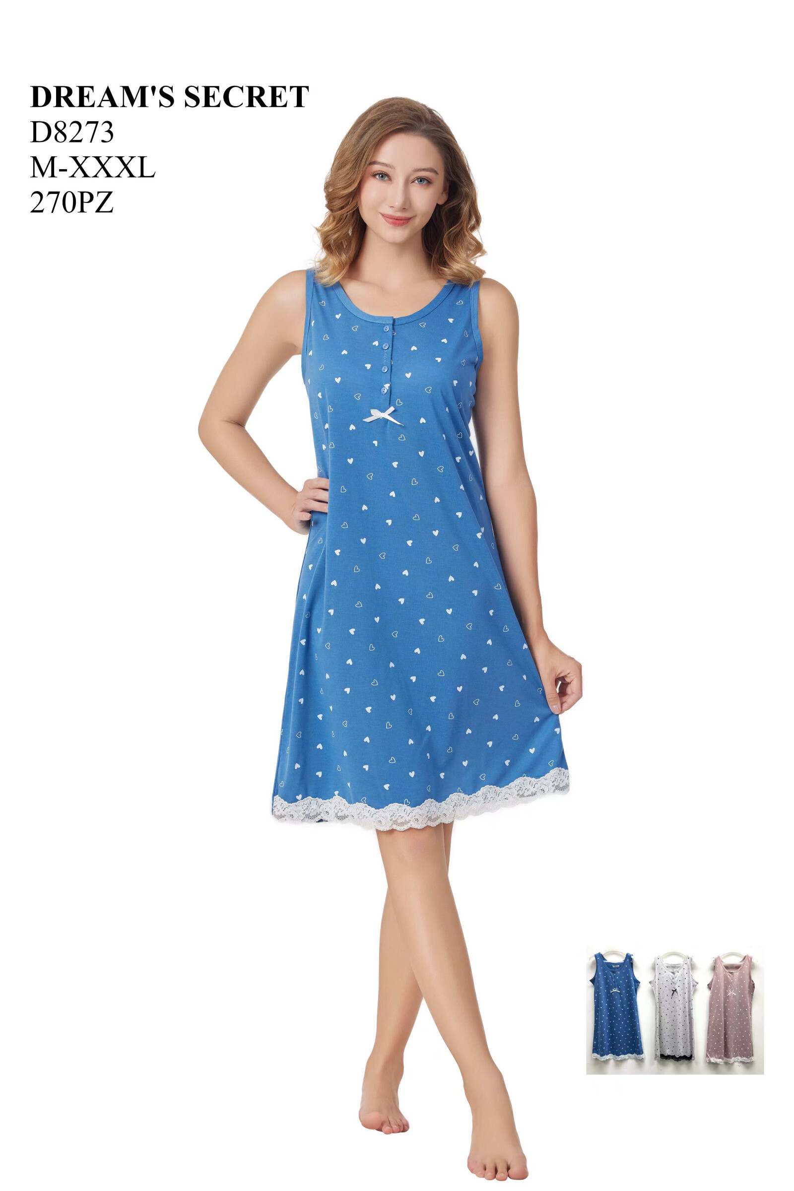 Grossiste JESSYLIA - Chemise de nuit