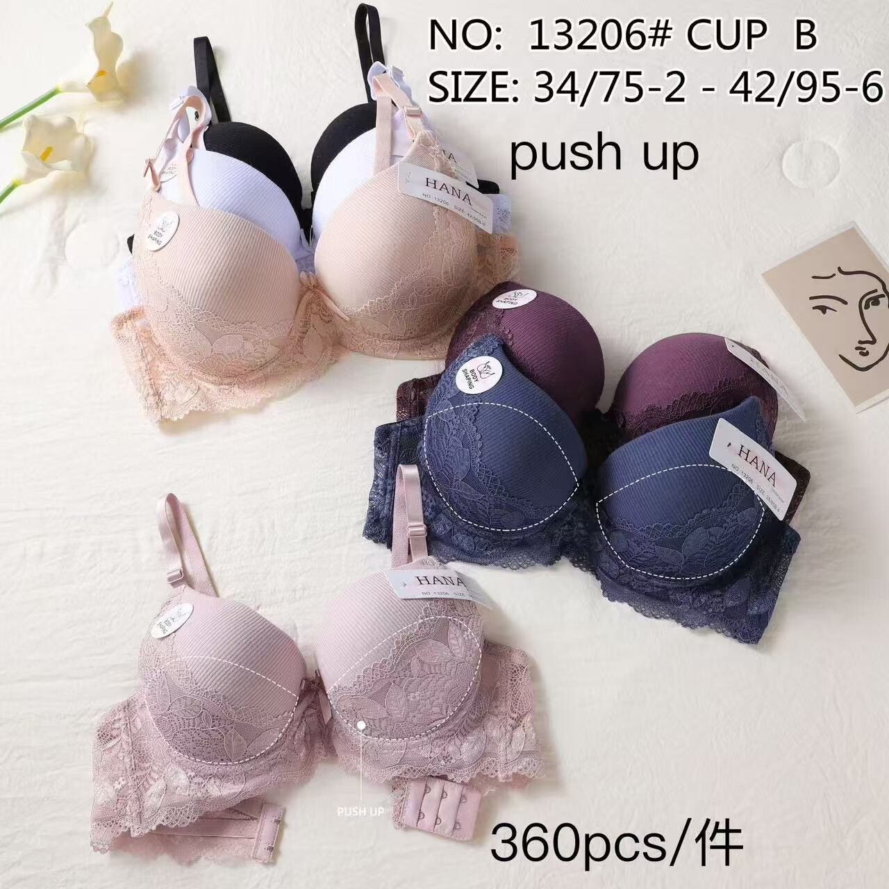 Grossiste JESSYLIA - Soutien gorge push up