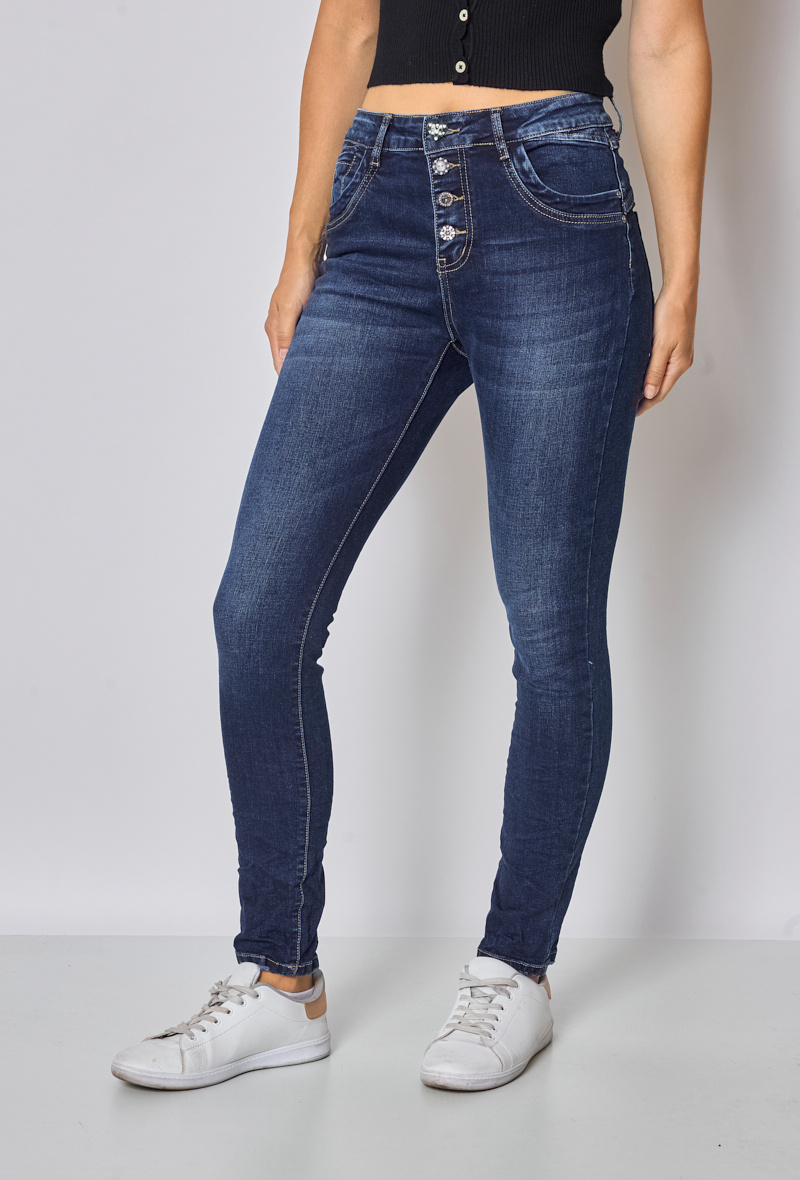 Grossista Jewelly - jeans larghi da donna