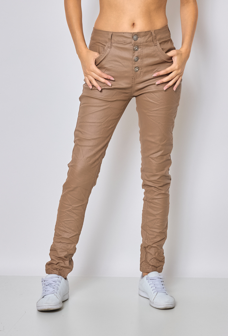 Grossiste Jewelly - pantalon baggy huilé femme
