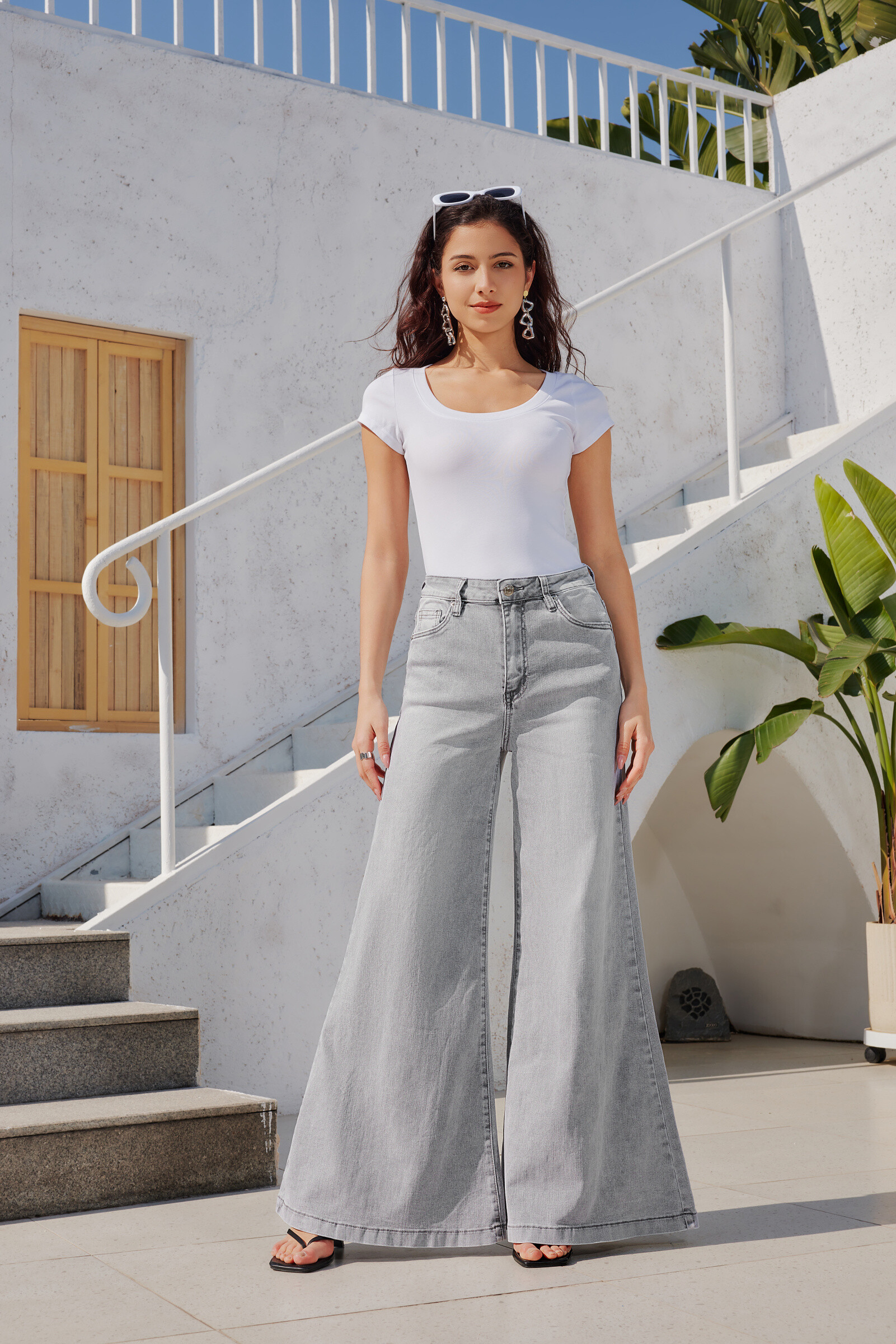 Wholesaler Jewelly - wide leg jeans