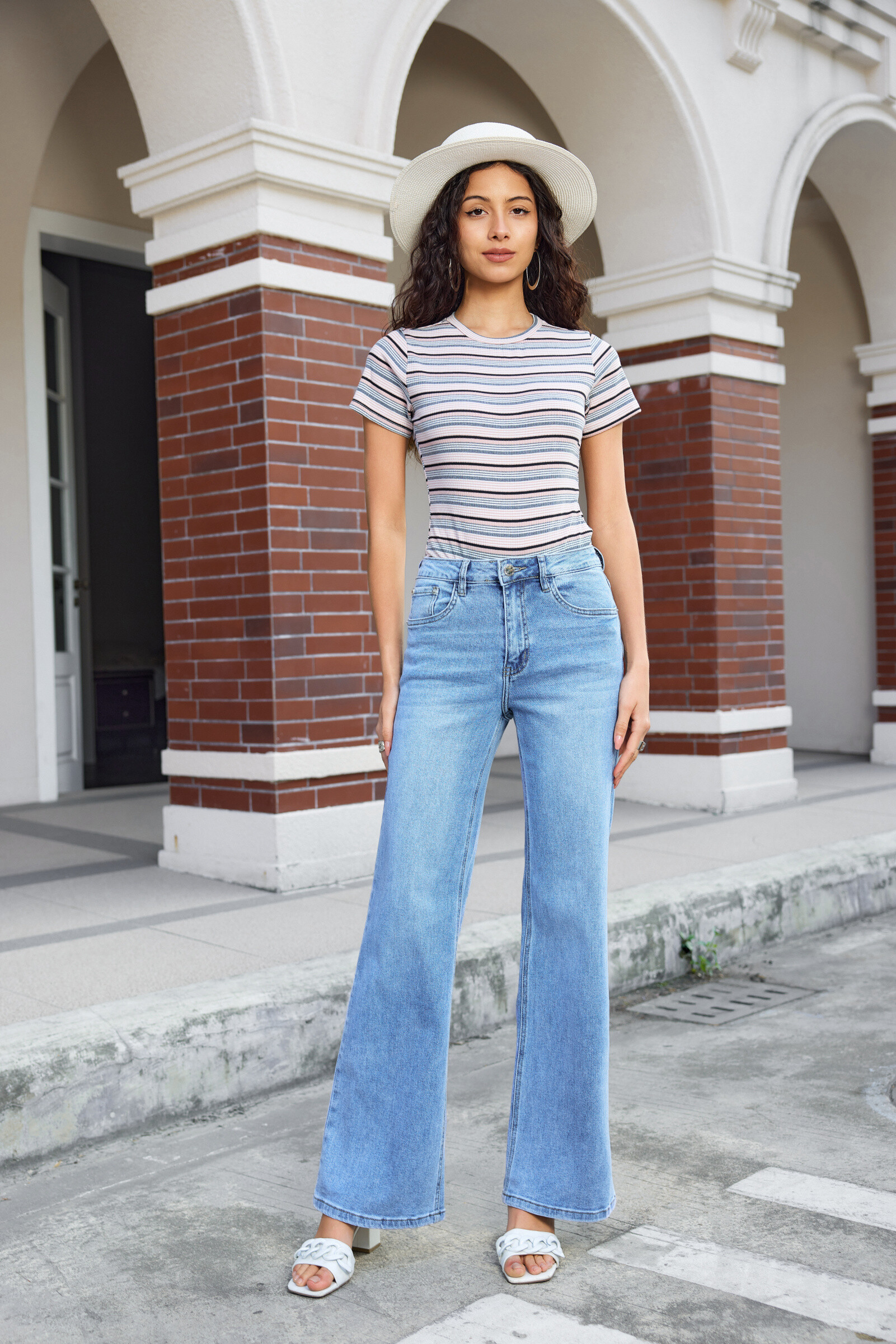 Wholesaler Jewelly - wide leg jeans