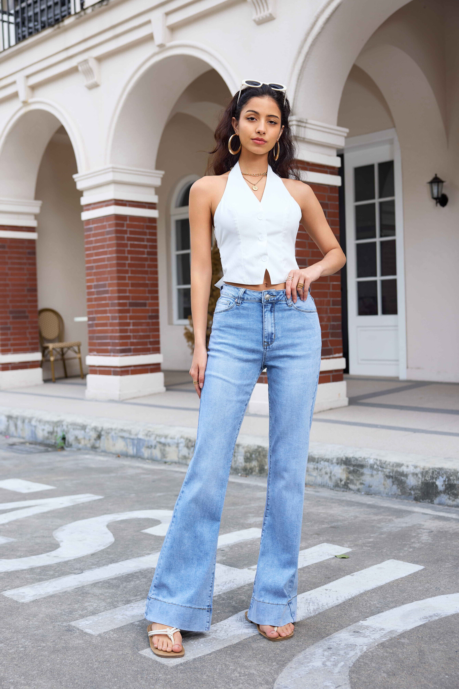 Wholesaler Jewelly - wide leg jeans