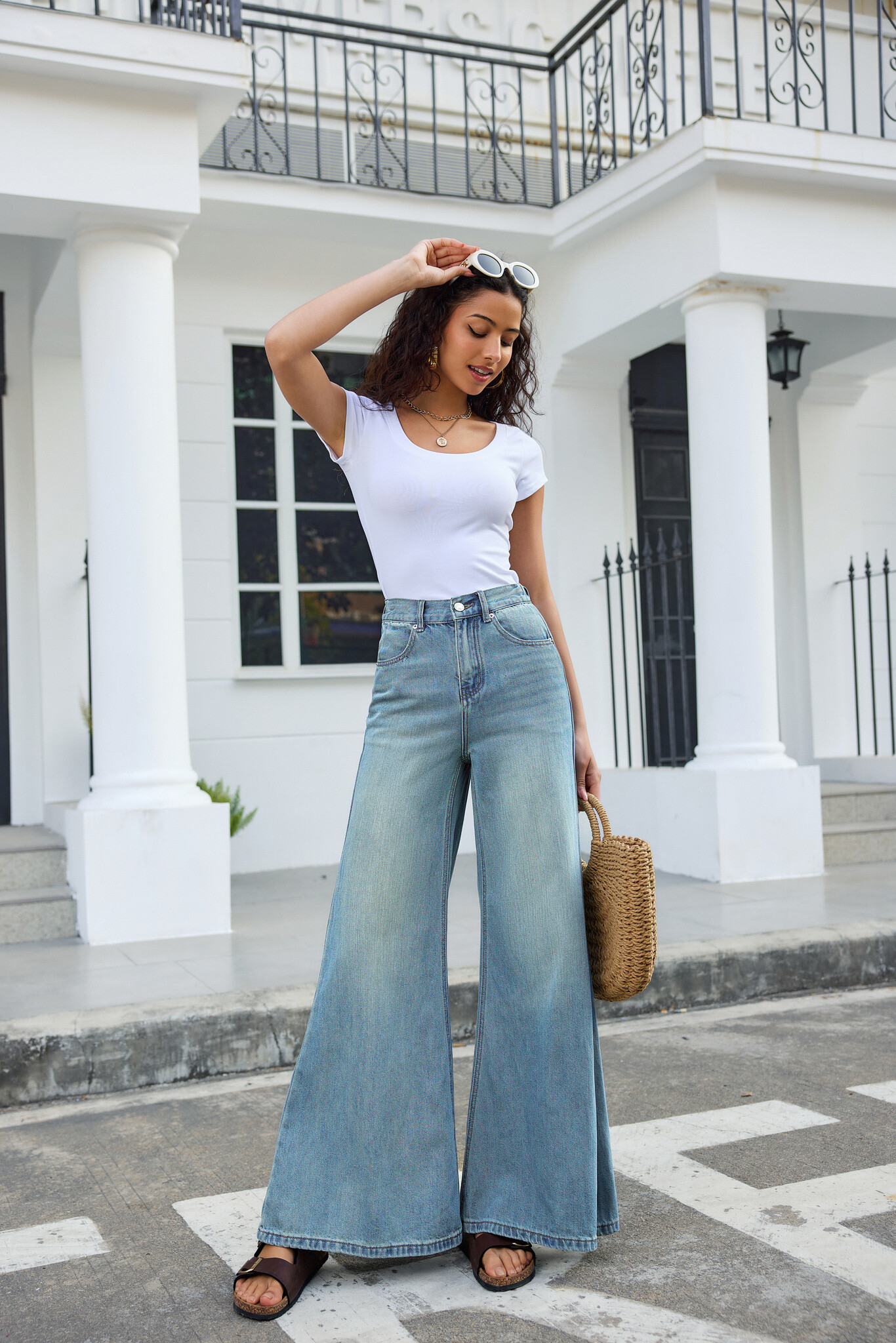 Wholesaler Jewelly - wide leg jeans