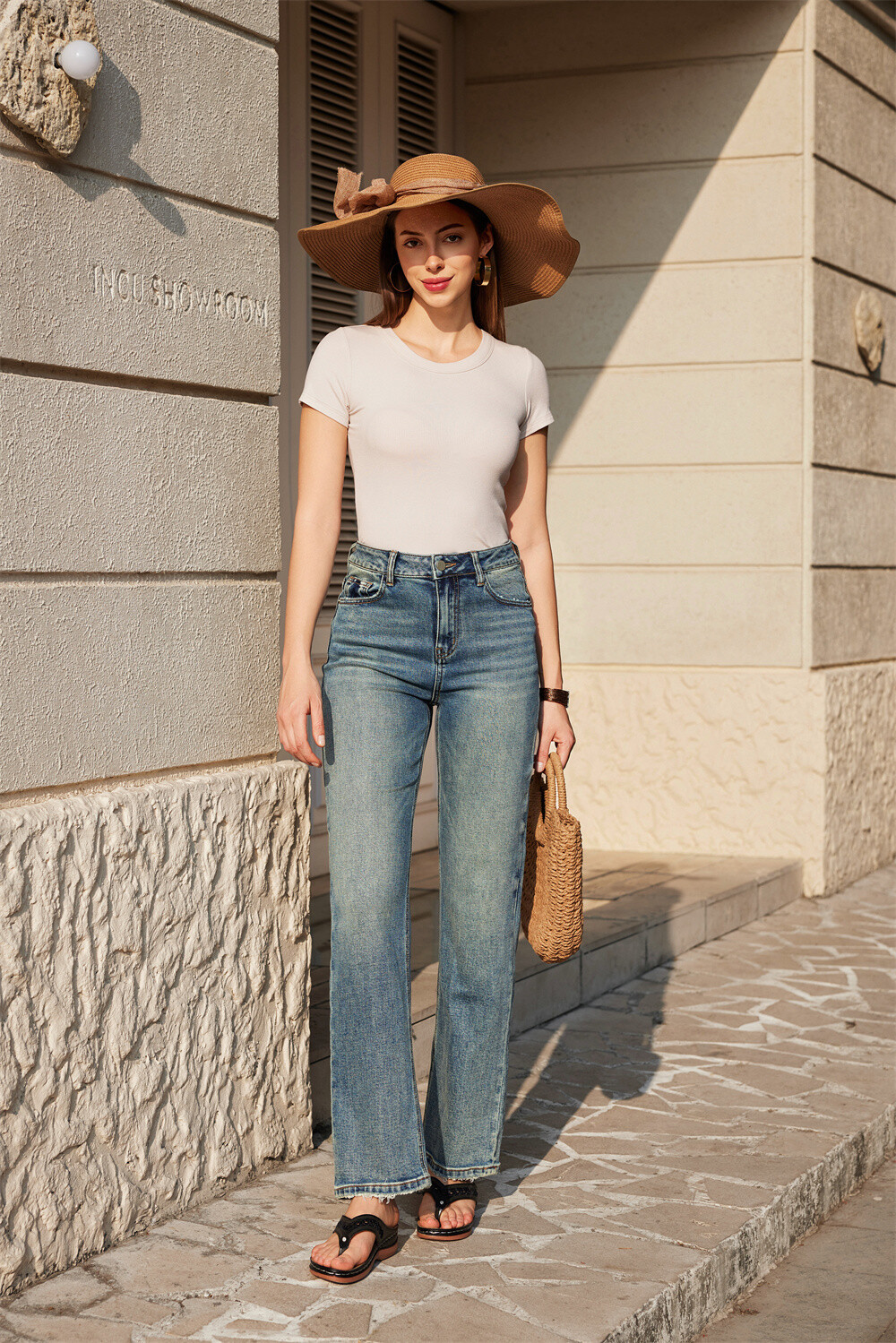 Wholesaler Jewelly - wide leg jeans
