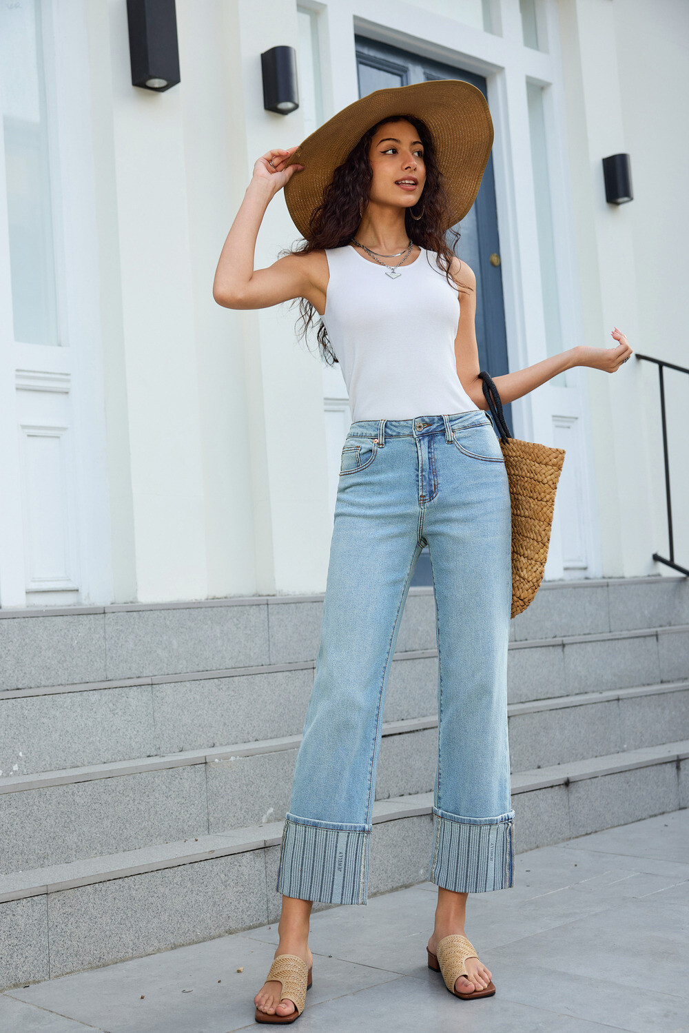 Wholesaler Jewelly - wide leg jeans