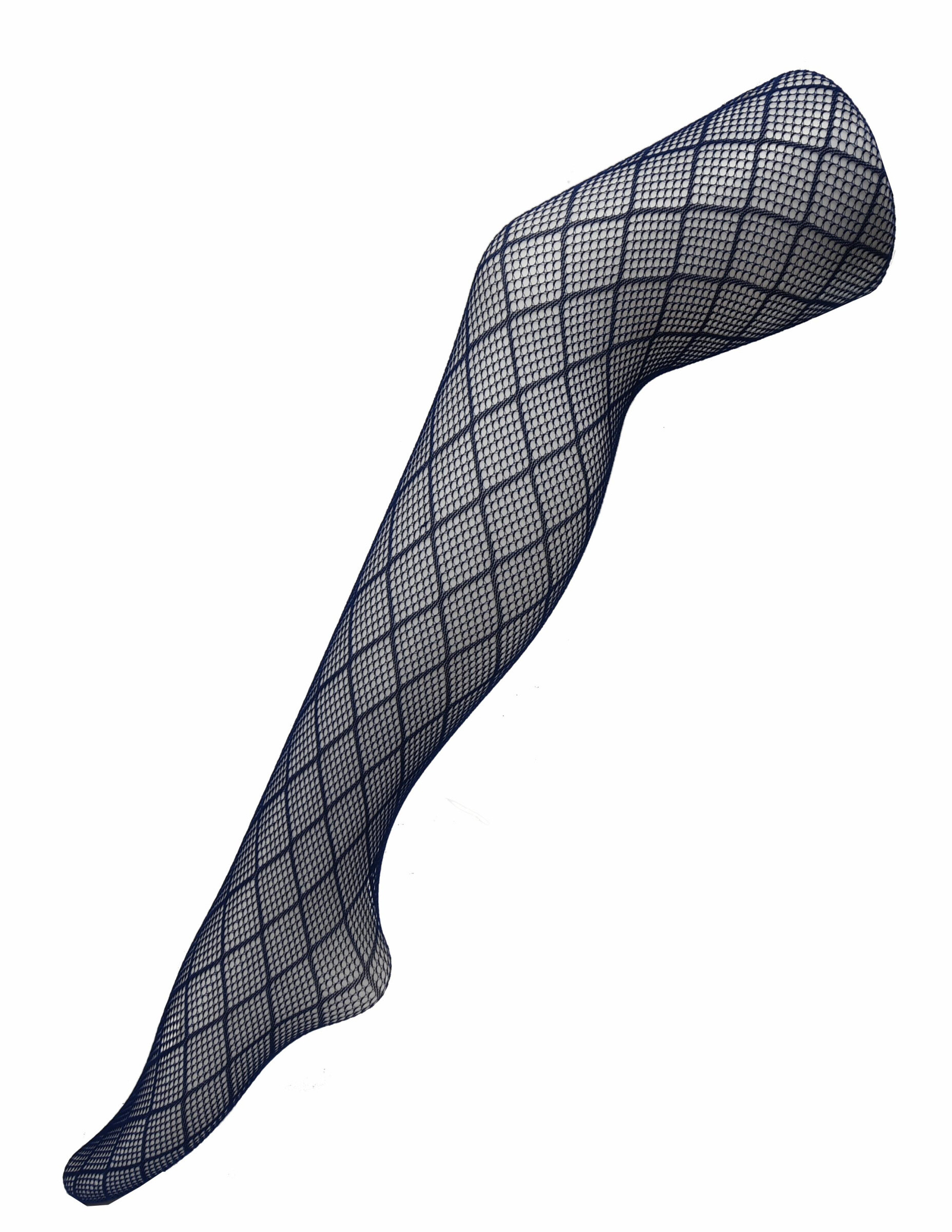 Großhändler JH STORE - Netzstrumpfhose mit großem Karomuster