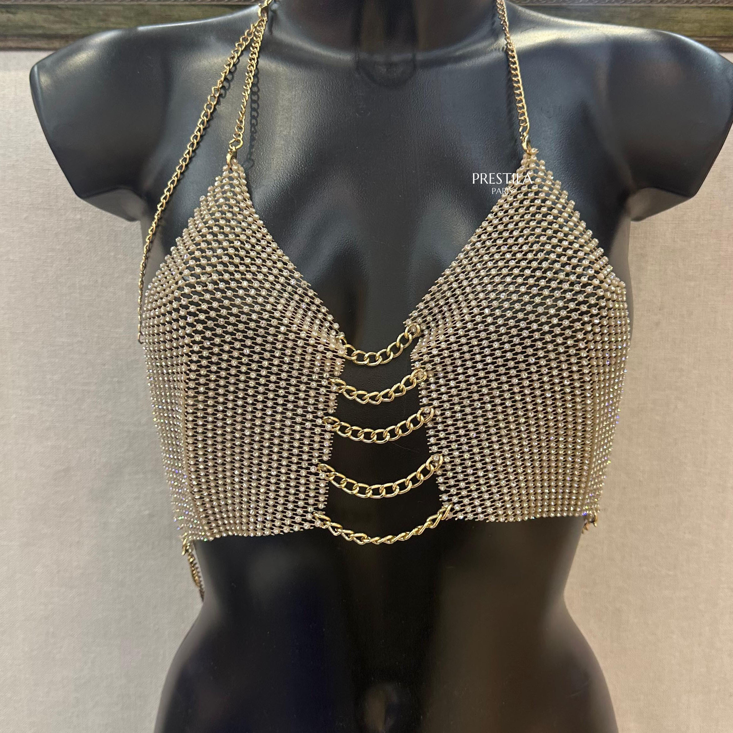 Wholesaler JH STORE - Women's Long Rhinestone Necklace