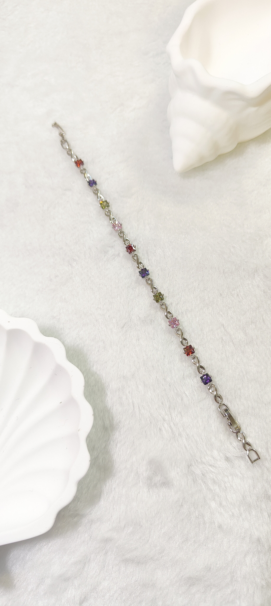 Mayorista JINLONG BIJOUX - Pulsera infinito y circonitas