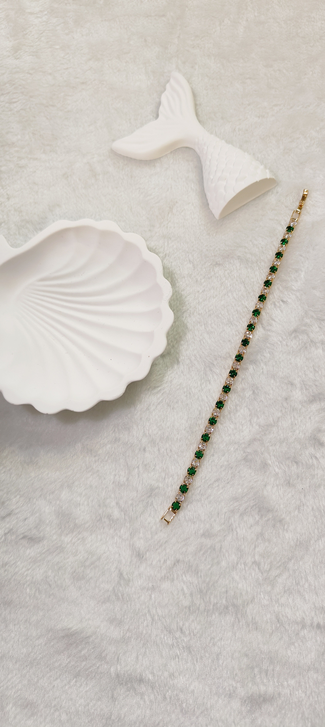 Wholesaler JINLONG BIJOUX - Two-tone tennis bracelet