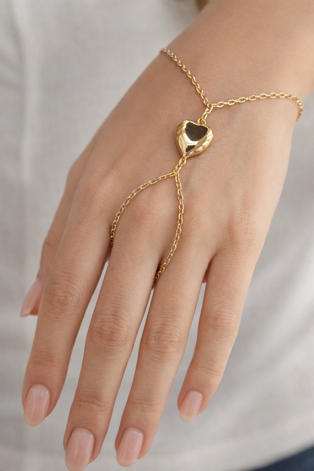 Wholesaler JINLONG BIJOUX - Bracciamano cuore rame fashion