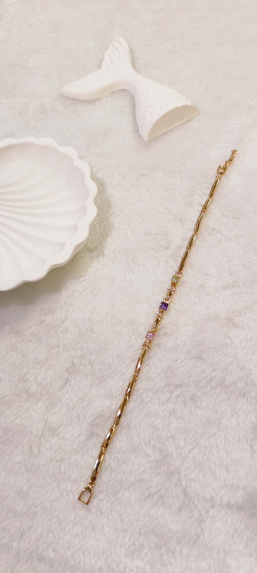 Mayorista JINLONG BIJOUX - Pulsera con circonitas y remo
