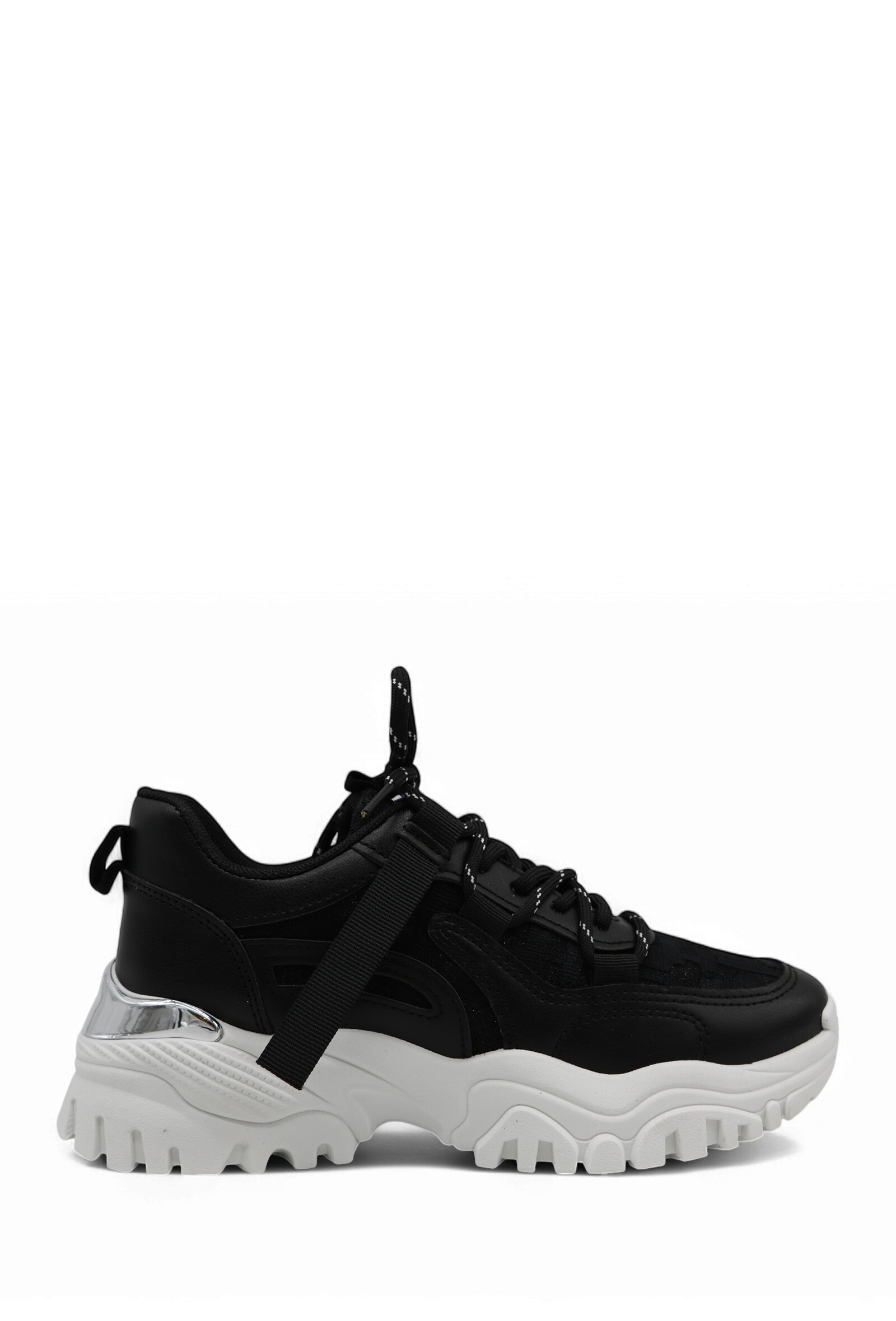 Wholesaler JM.DIAMANT - Futuristic bimaterial chunky lugged sneakers