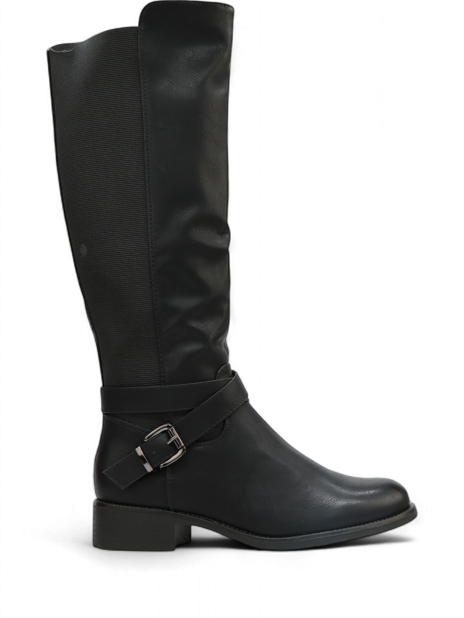 Mayorista JM.DIAMANT - Botas altas planas con hebilla