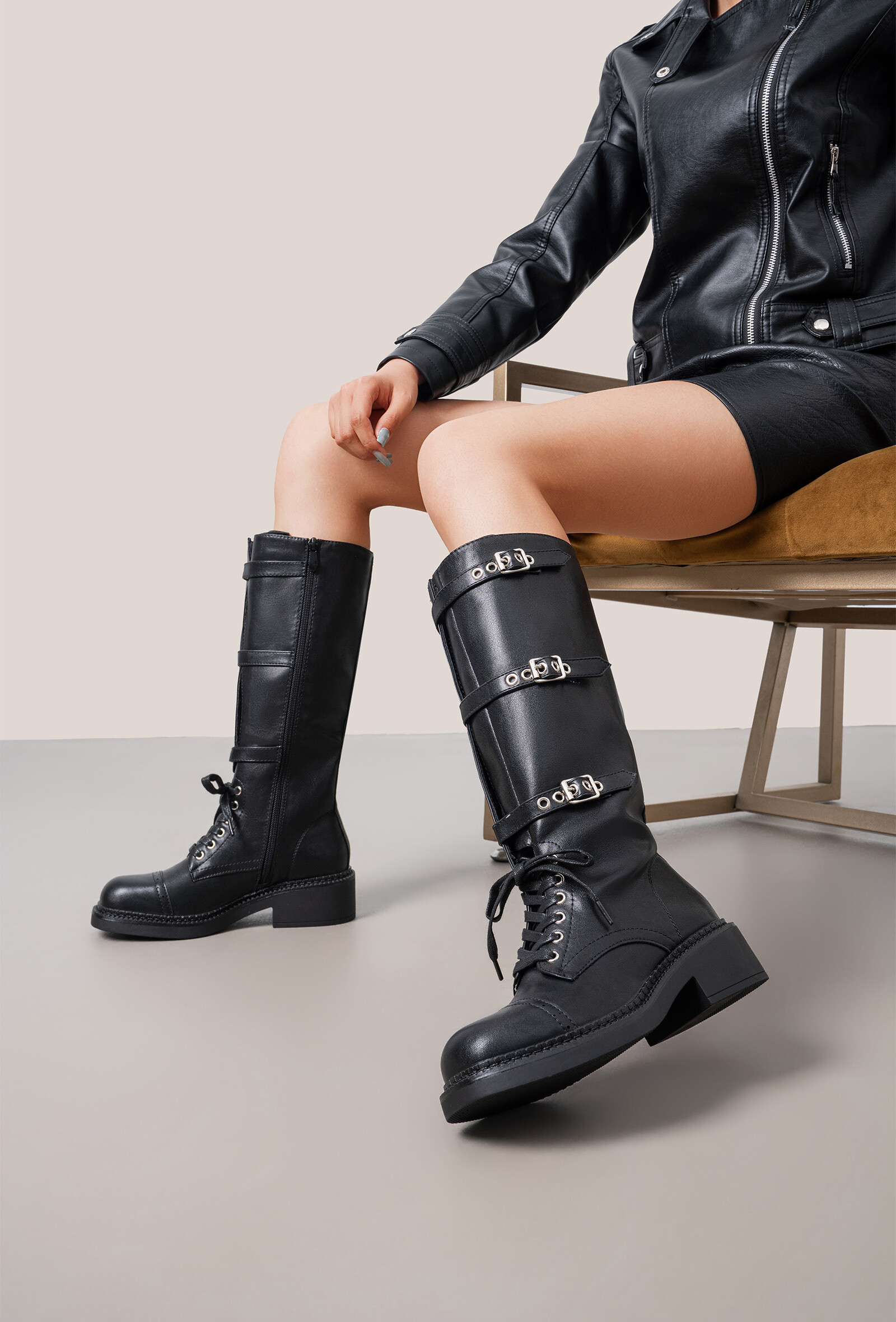 Grossiste JM.DIAMANT - Bottines à zip