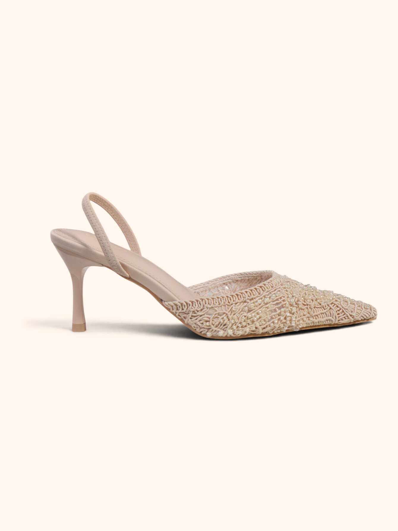 Grossiste JM.DIAMANT - Escarpin Slingback À Bout Pointu
