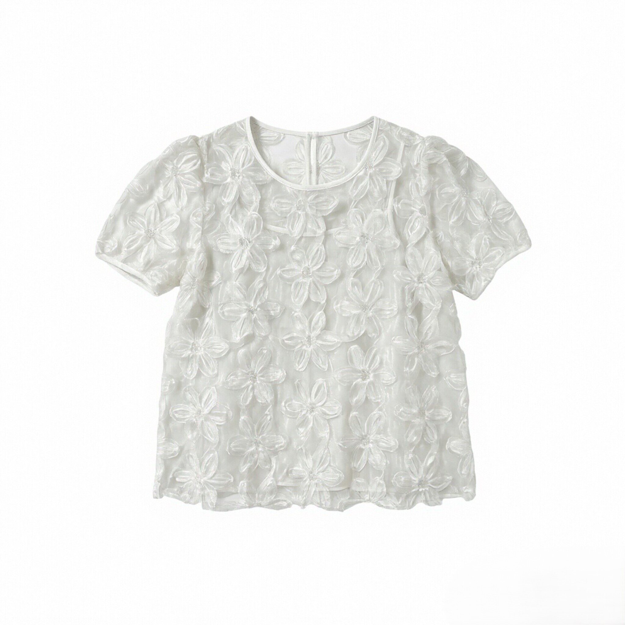 Mayorista JNJ - Blusa transparente con strass