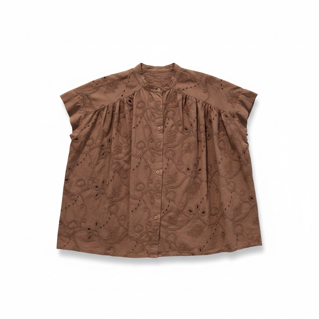 Mayorista JNJ - Camisa de bordado inglés