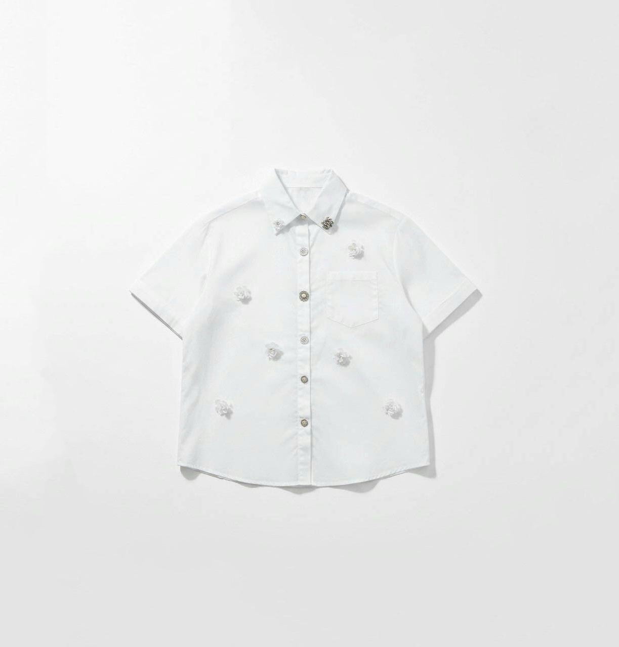 Wholesaler JNJ - Shirt with 3D embellishments