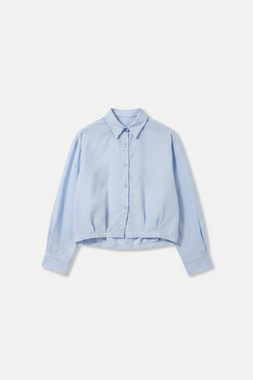 Wholesaler JNJ - Cotton and linen blend shirt