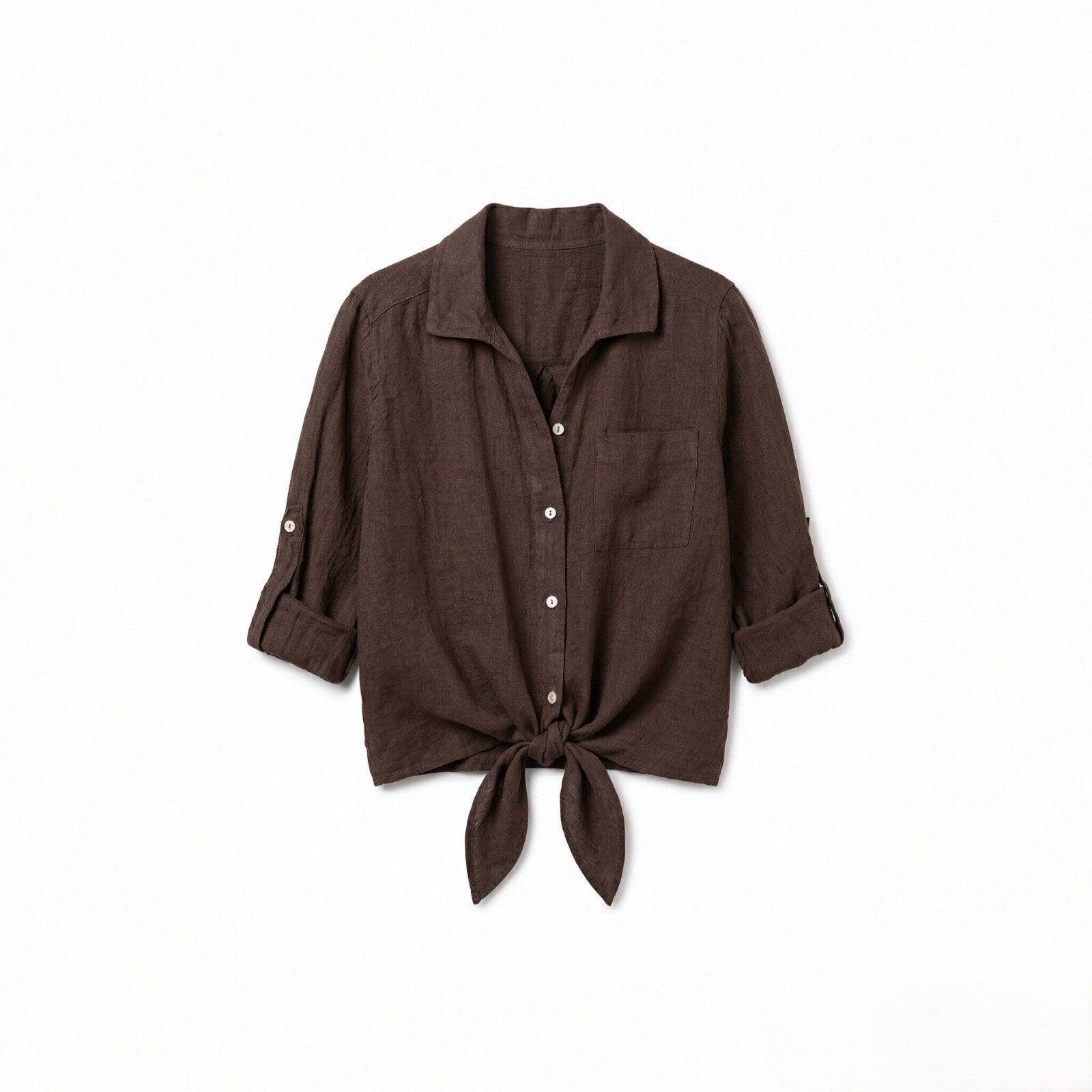 Grossiste JNJ - Chemise en pur lin