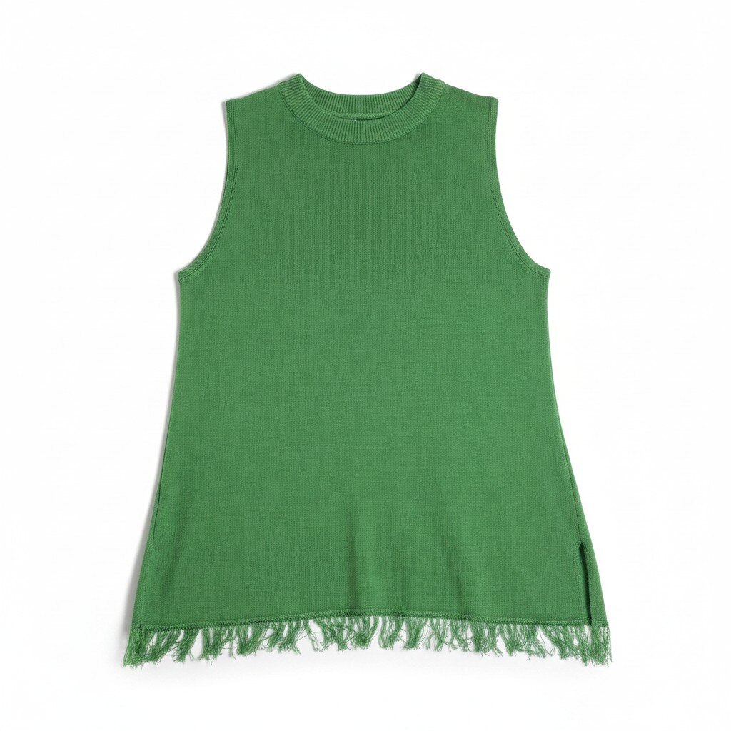 Wholesaler JNJ - Fringed tank top