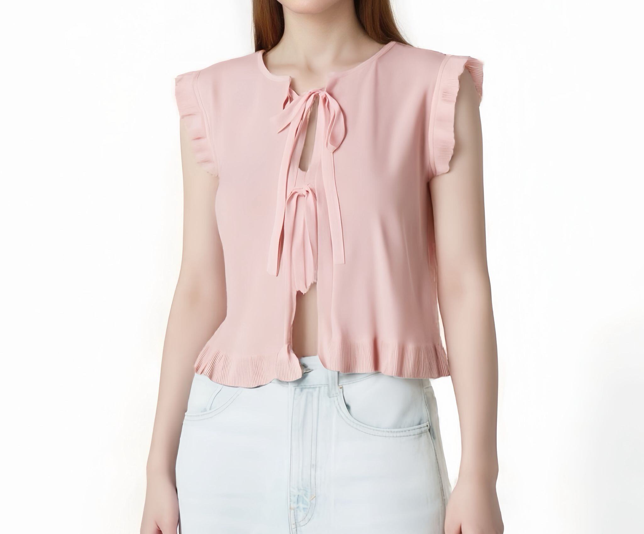 Grossiste JNJ - Gilet avec volants