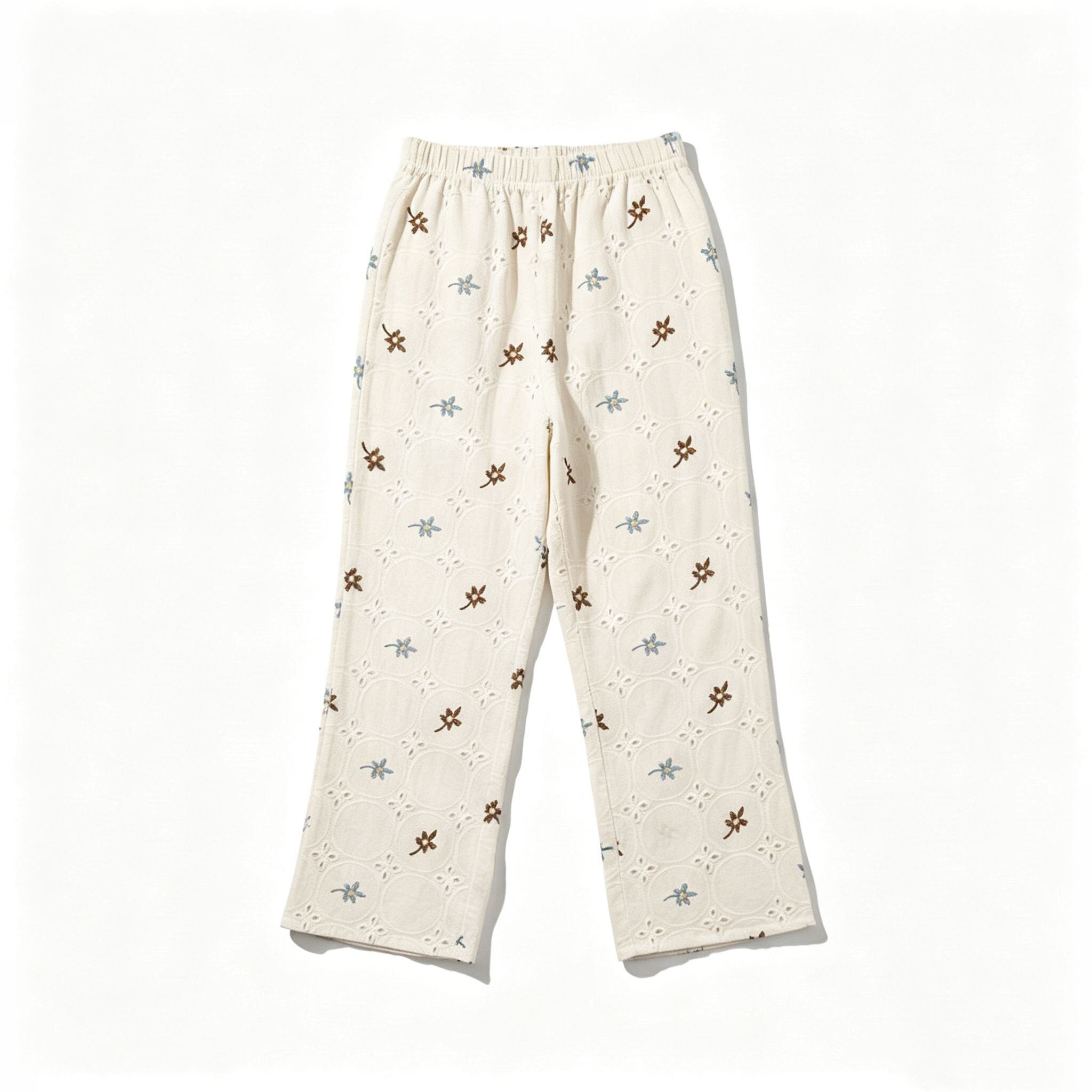Wholesaler JNJ - Cotton trousers with colorful prints