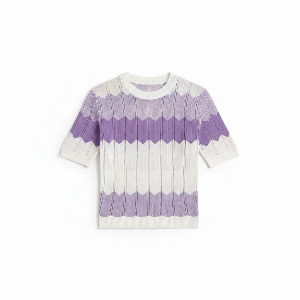 Wholesaler JNJ - Textured T-shirt