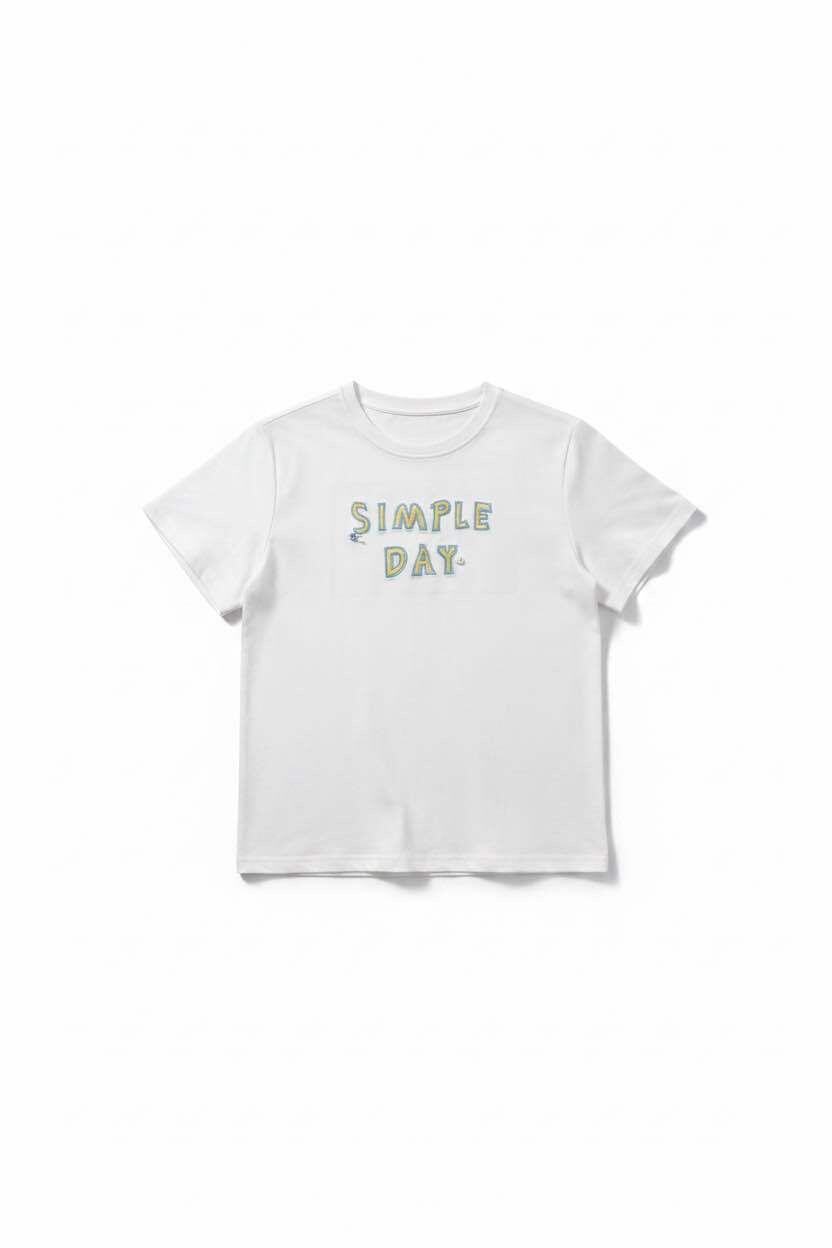 Wholesaler JNJ - Cotton blend T-shirt SIMPLE DAY