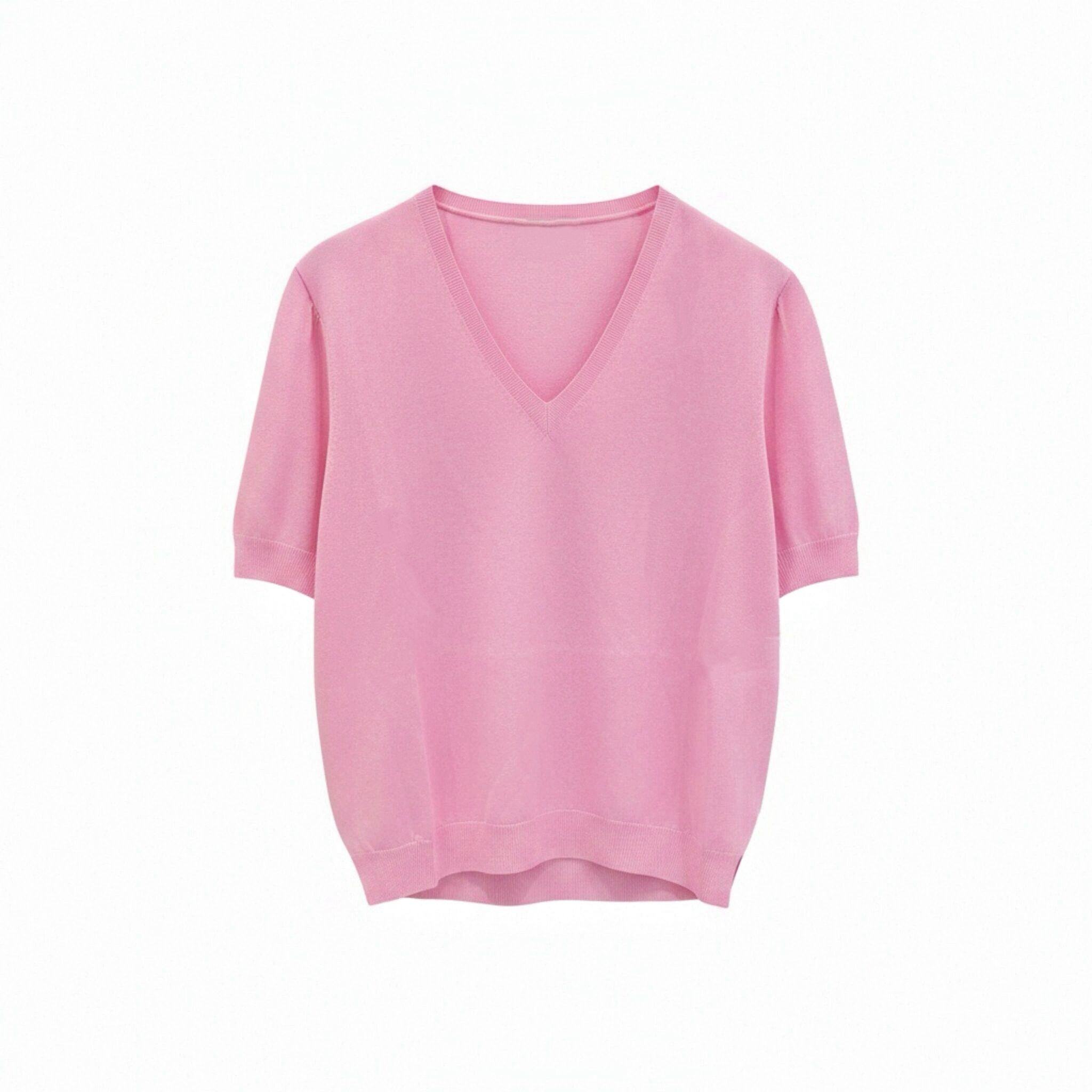 Wholesaler JNJ - Viscose blend t-shirt