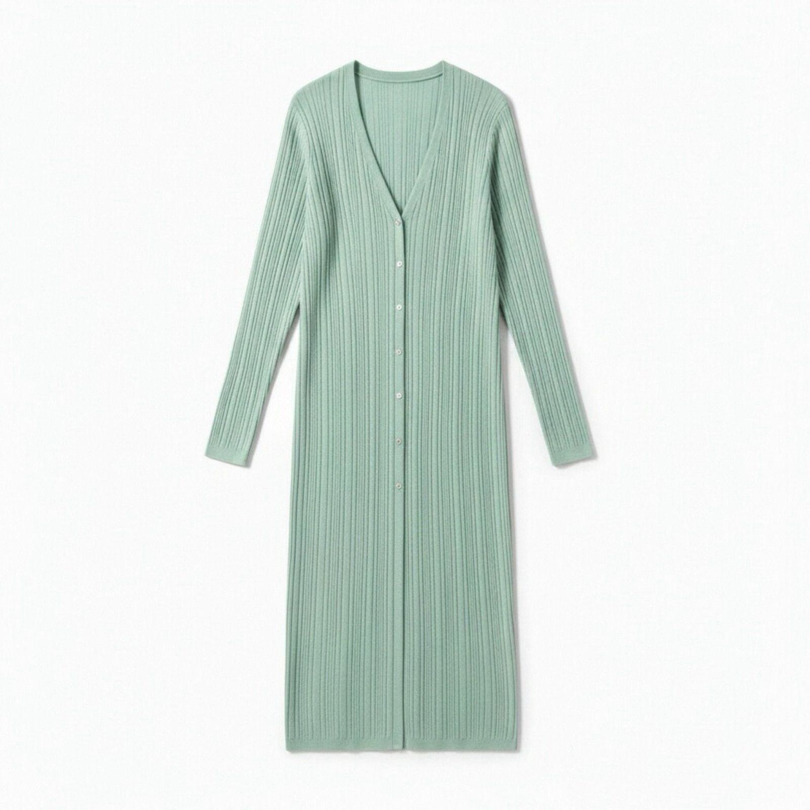 Wholesaler JNJ - Ribbed long cardigan
