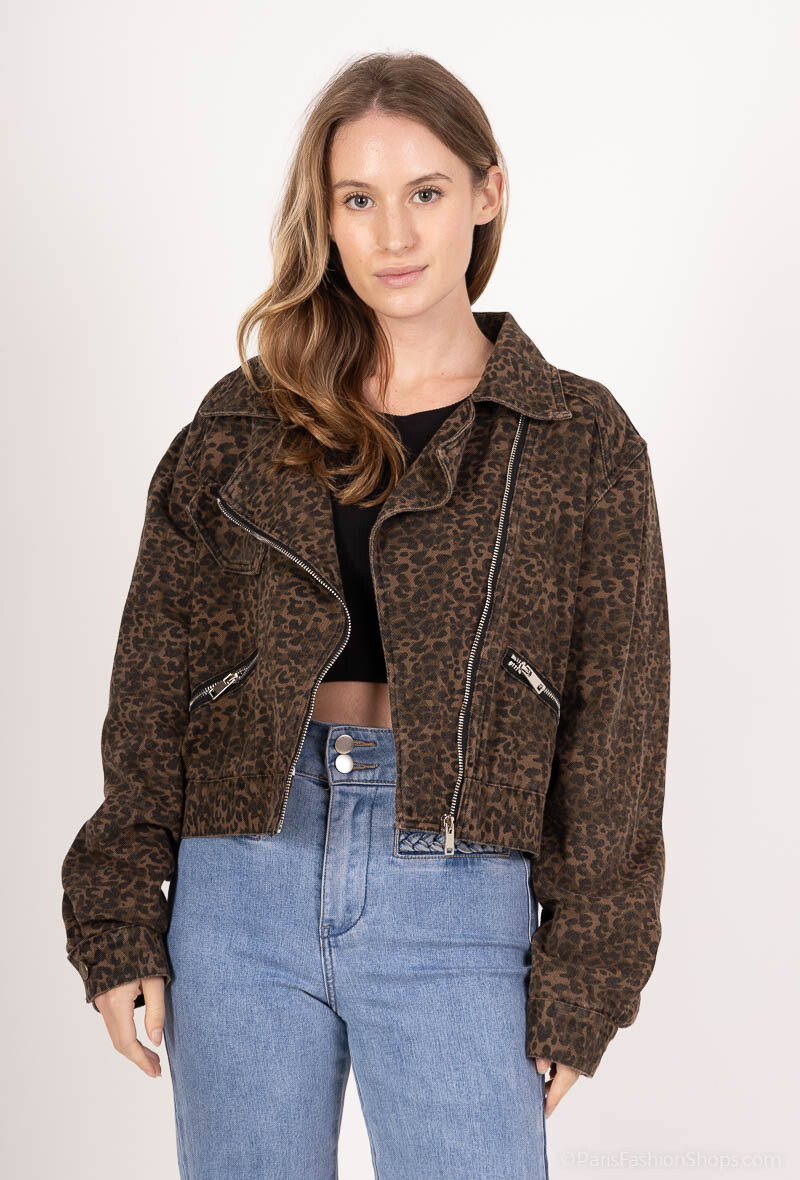 Wholesaler Joelly - Leopard jacket