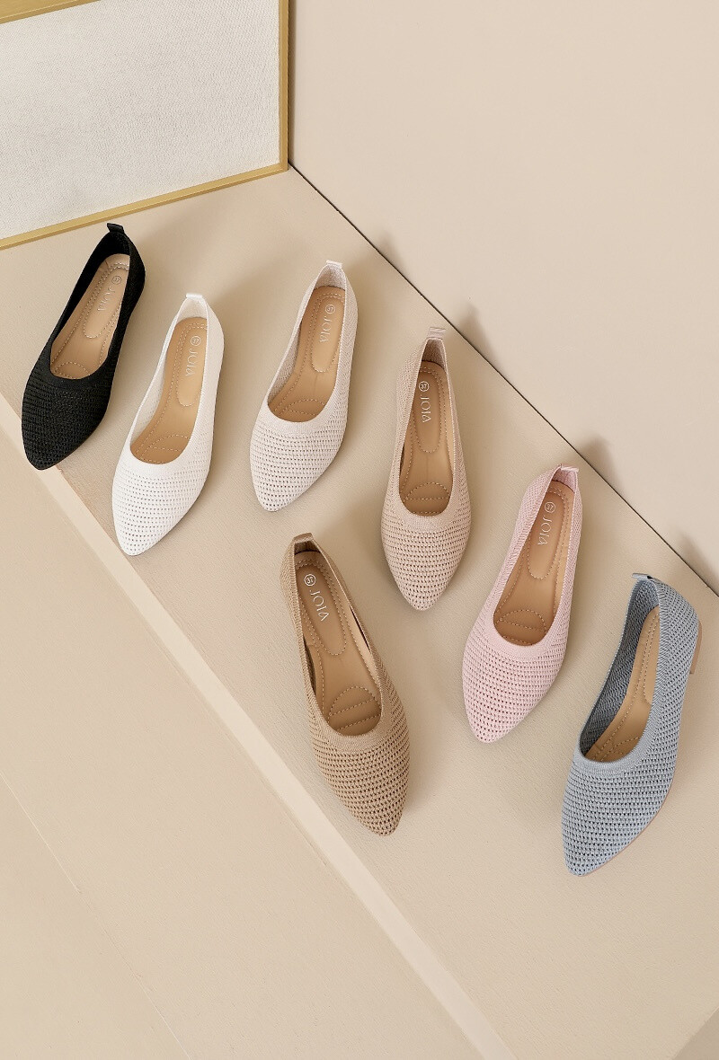 Wholesaler JOIA PARIS - Comfortable flexible perforated perforated ballerinas