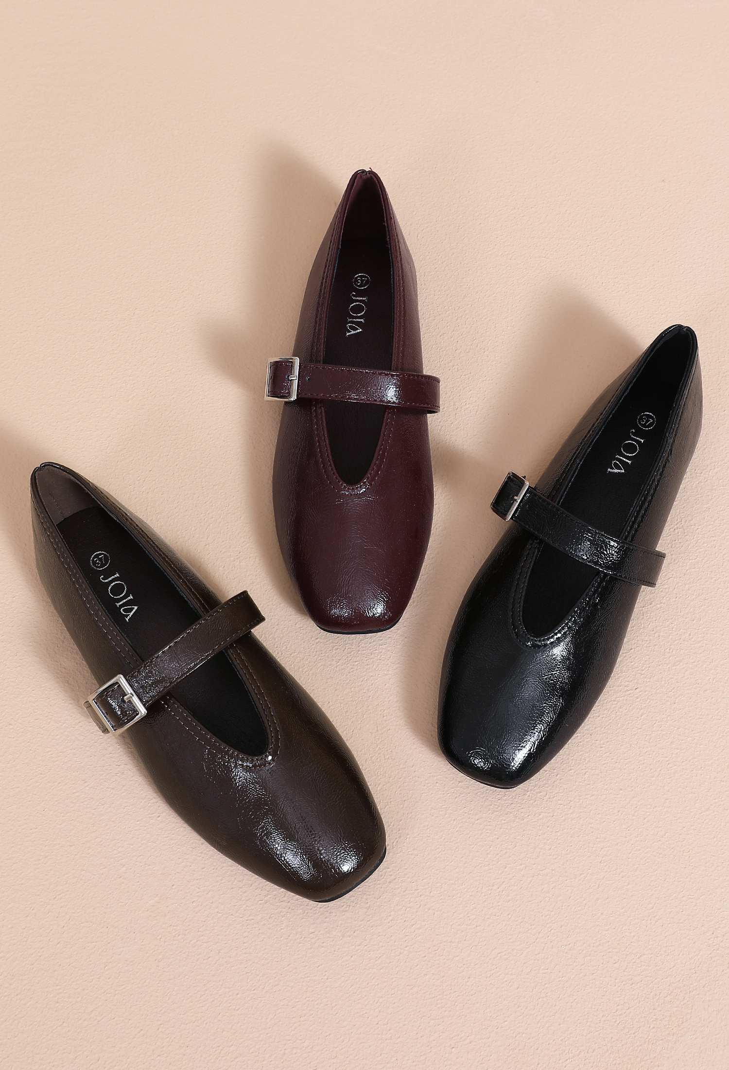 Grossiste JOIA PARIS - Ballerines Mary Jane Vernies