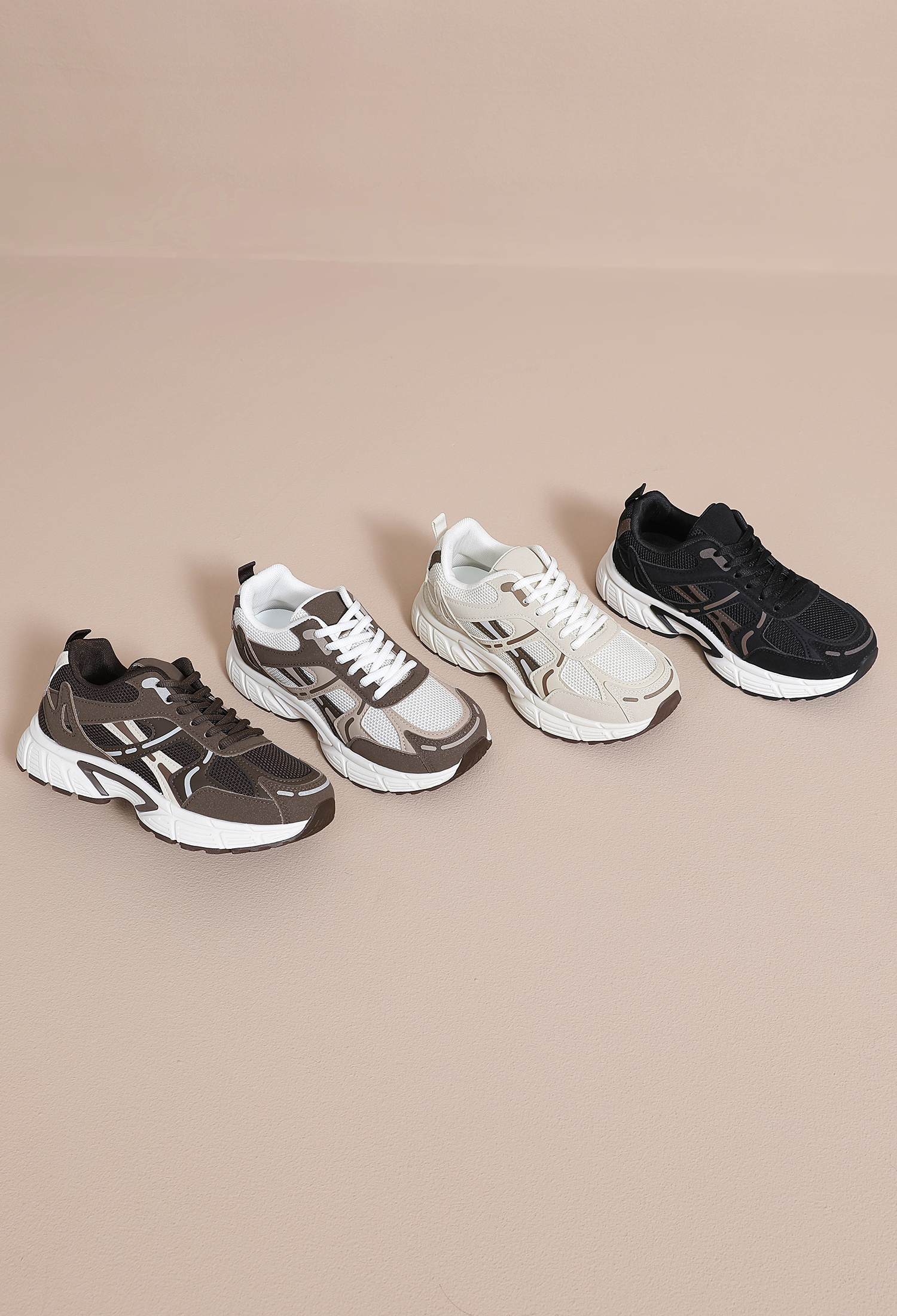 Grossiste JOIA PARIS - Baskets Femme Running Mesh à Semelle Épaisse