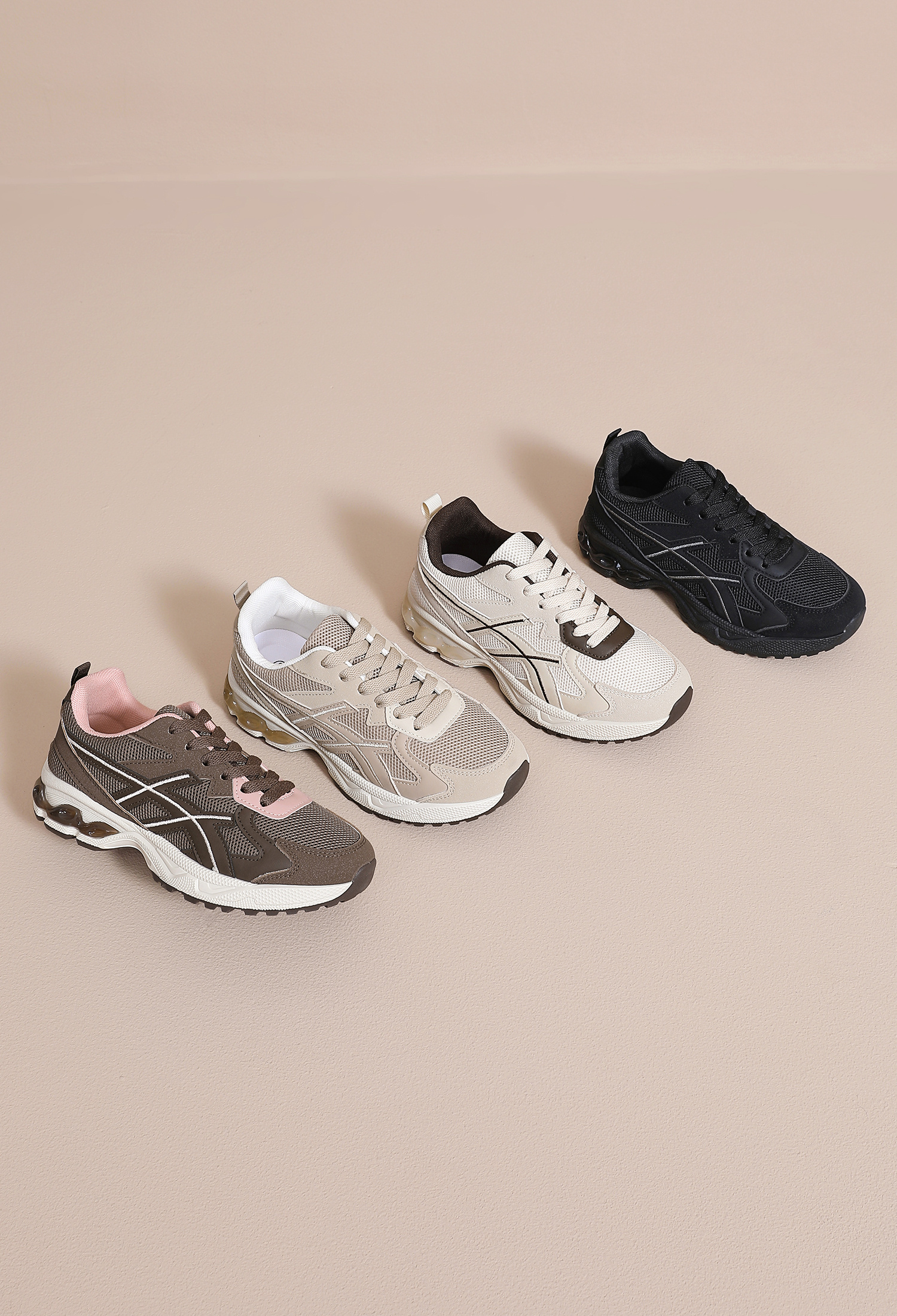 Grossiste JOIA PARIS - Baskets Femme Running Style avec Semelle Épaisse