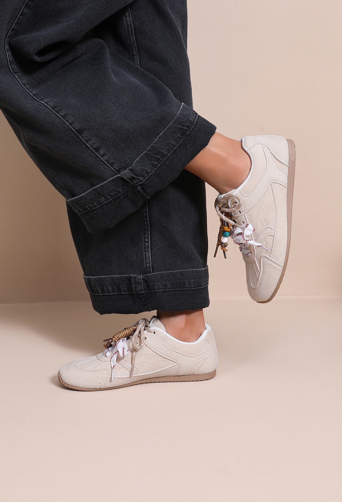 Grossista JOIA PARIS - Sneakers Casual in Tela – Stile Urbano con Lacci