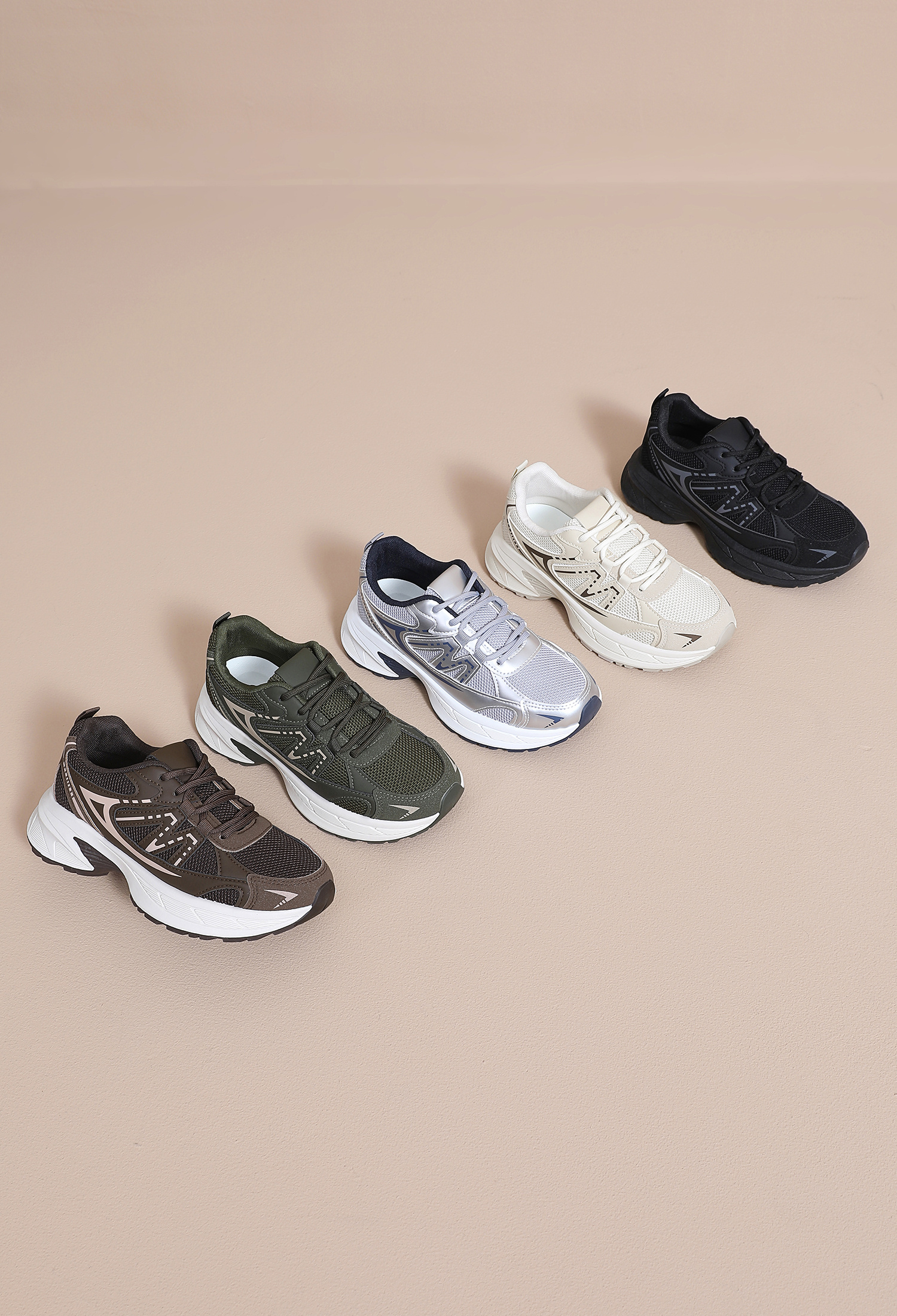 Grossiste JOIA PARIS - Baskets Femme Sport Chic à Semelle Épaisse