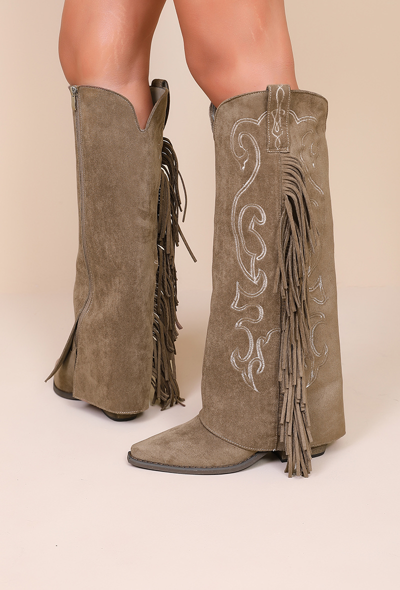 Grossiste JOIA PARIS - Bottes western à franges