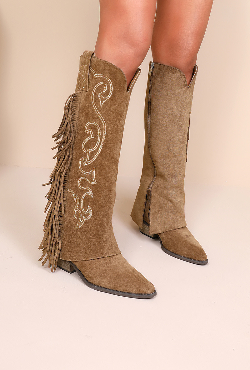 Grossiste JOIA PARIS - Bottes western à franges